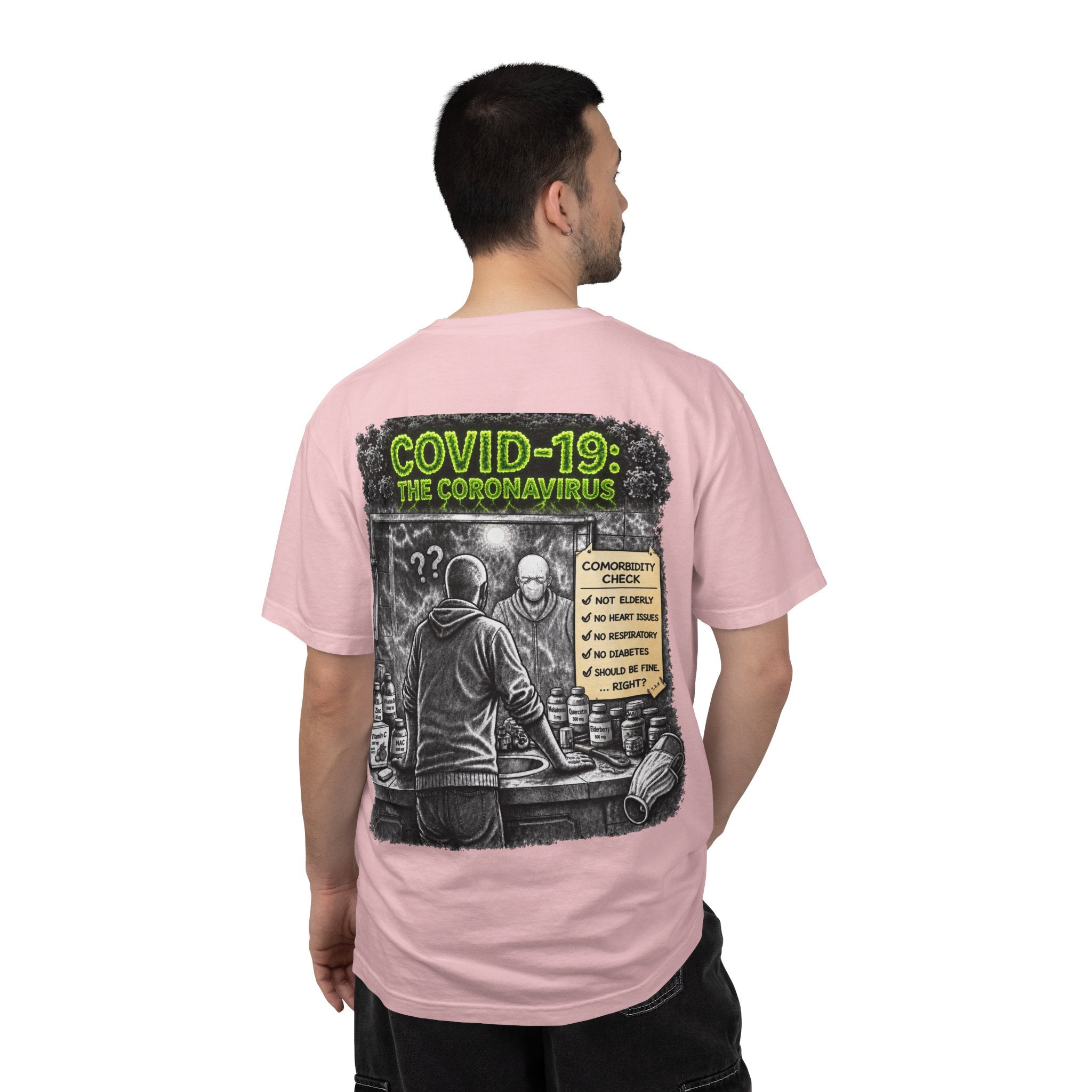 I Survived 2020 — S1:E1 "COVID-19: The Coronavirus" | Pandemic Edition Unisex Garment-Dyed T-shirt
