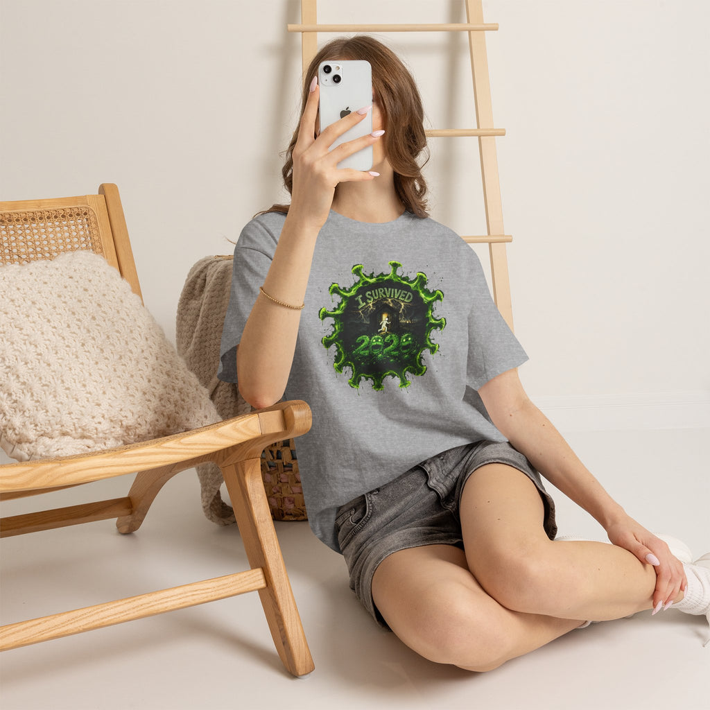I Survived 2020 — Director's Cut S1:E4 "Mask Madness Mayhem Moment" | Pandemic Edition Unisex Heavy Cotton Tee