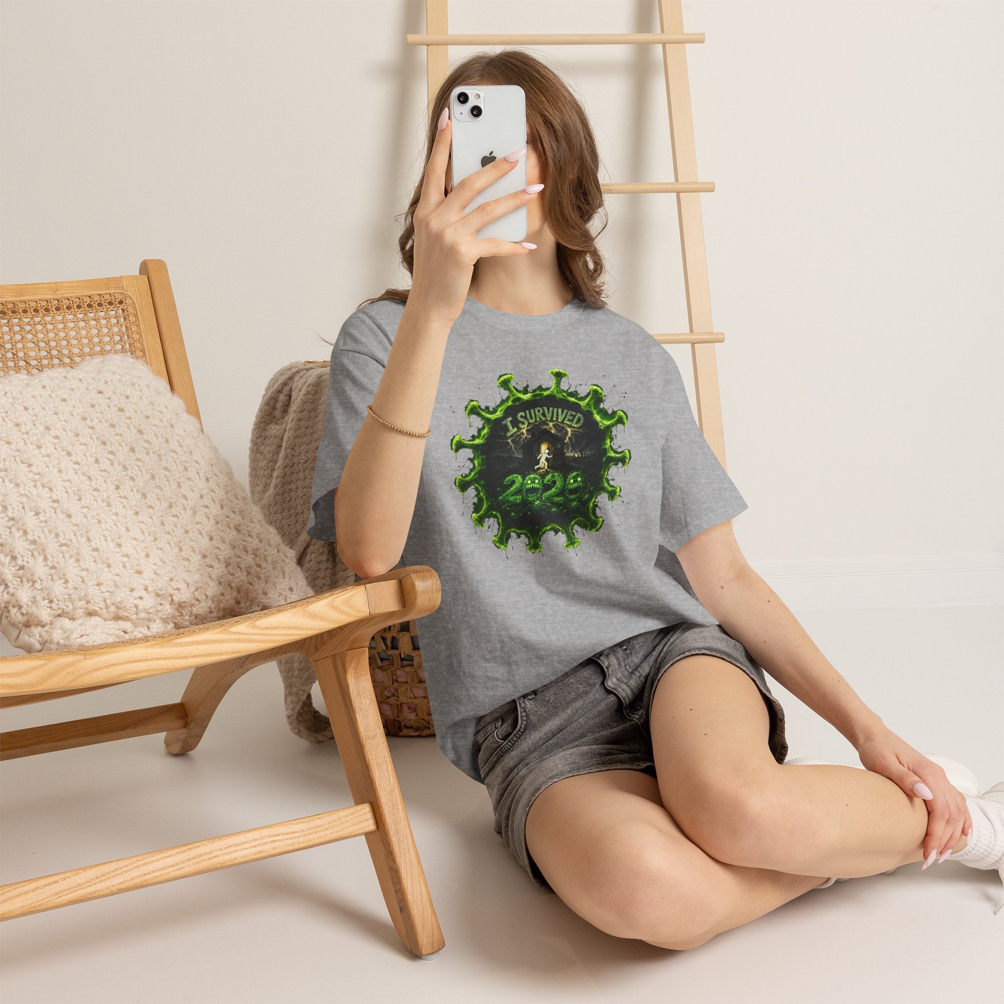 I Survived 2020 — Director's Cut S1:E4 "Mask Madness Mayhem Moment" | Pandemic Edition Unisex Heavy Cotton Tee