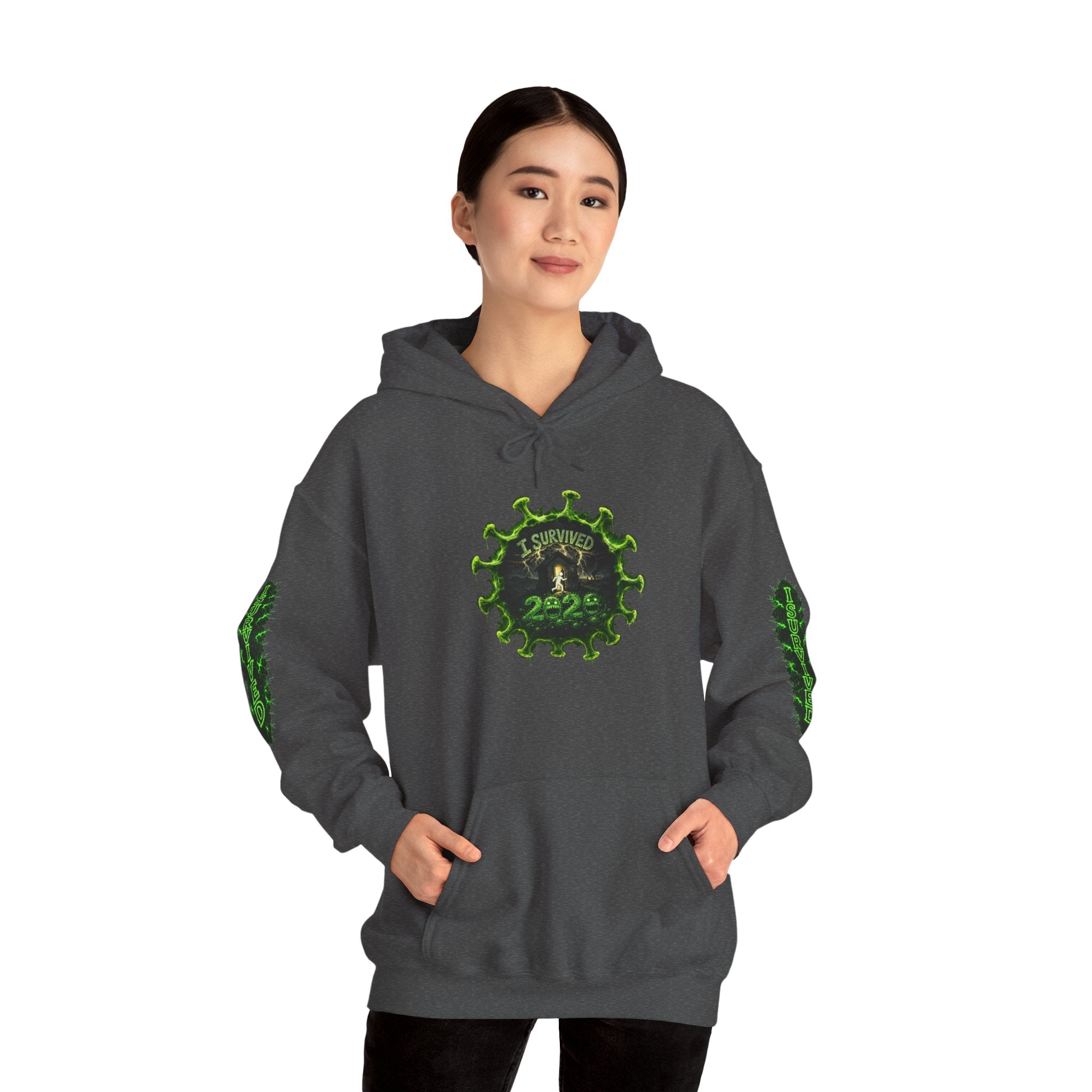 I Survived 2020 — Director's Cut S1:E2 "The Coming of COVID" | Pandemic Edition Hoodie Sweatshirt