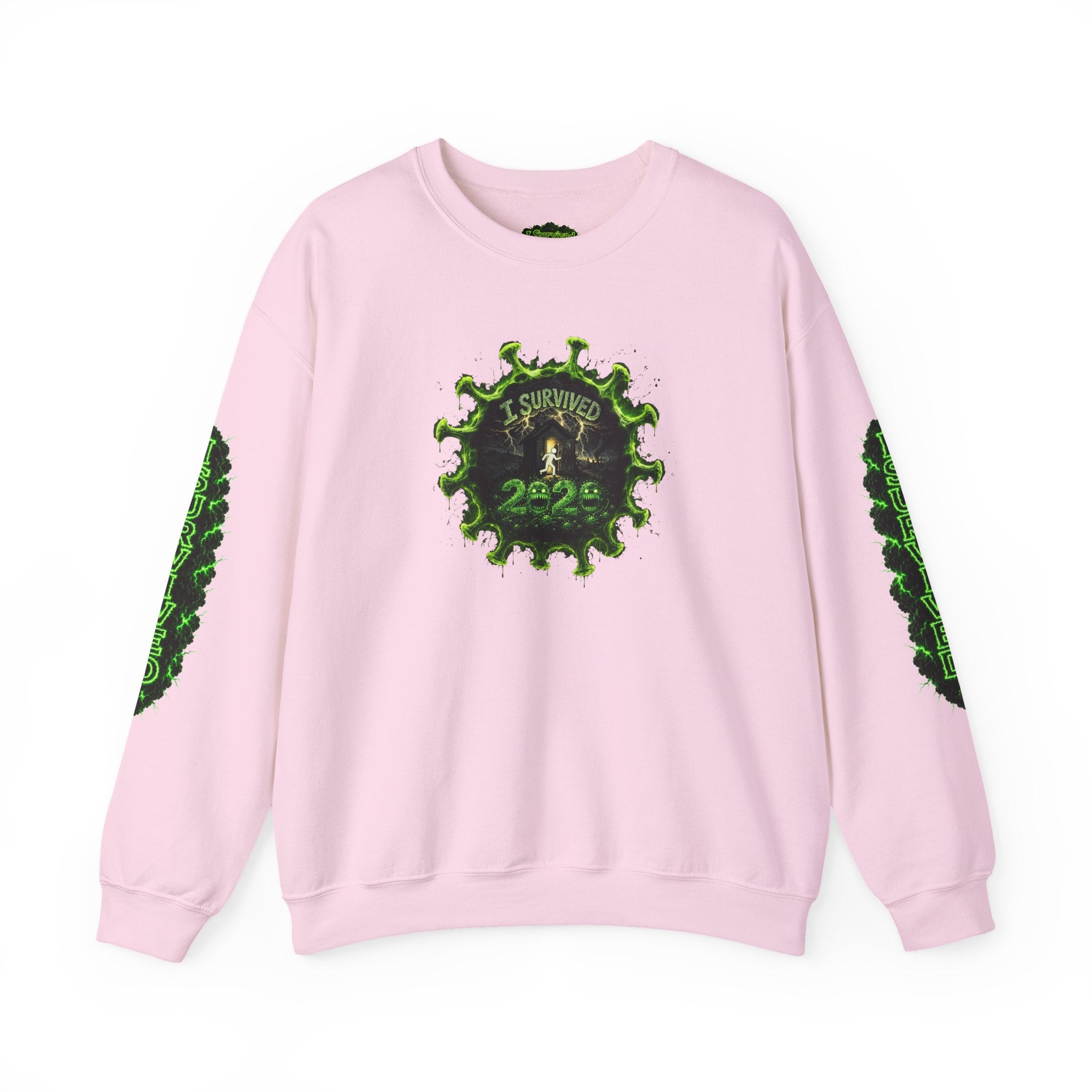 I Survived 2020 — PANDEMIC S1:E1: Director's Cut "COVID-19: The Coronavirus" Unisex Heavy Blend™ Crewneck Sweatshirt