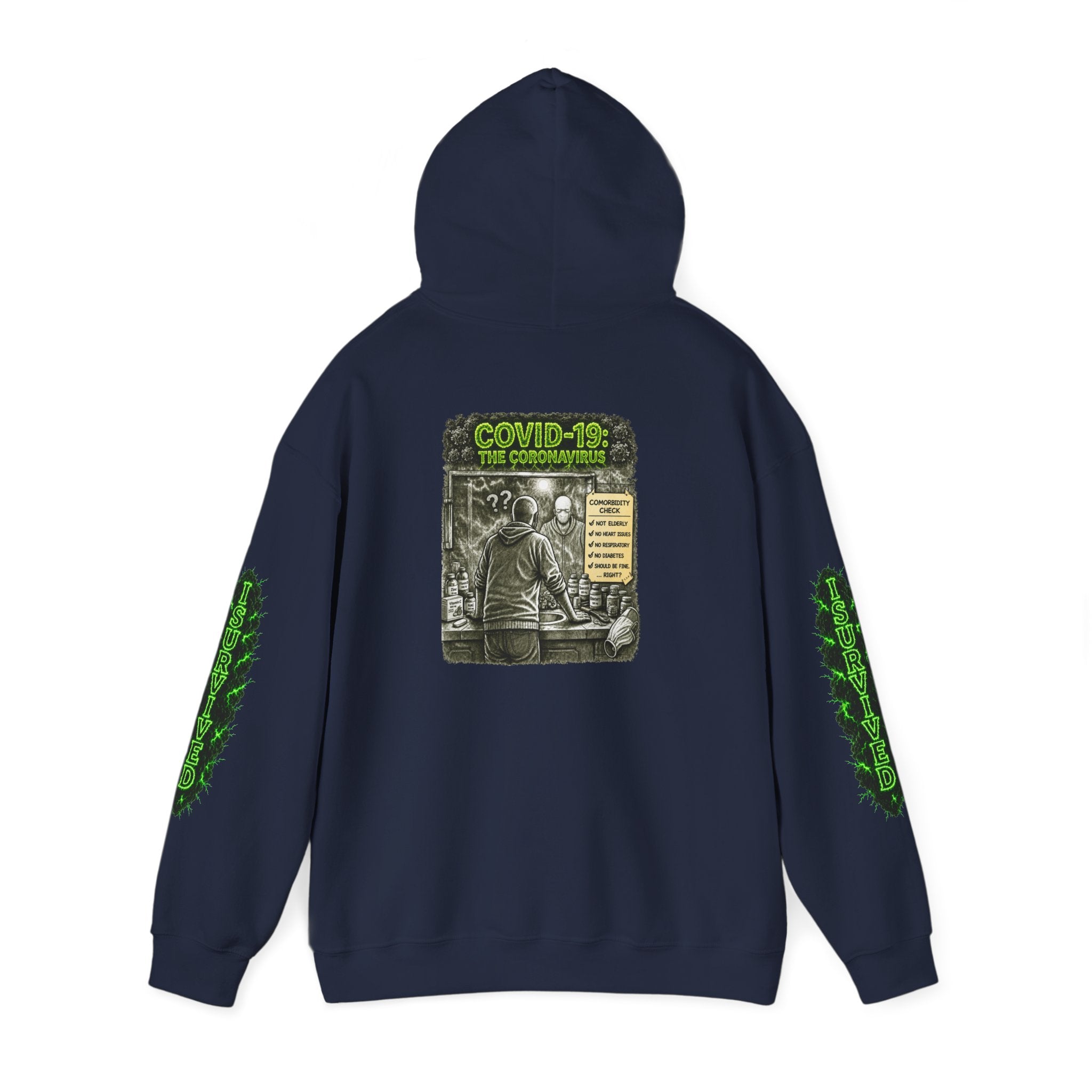 I Survived 2020 — PANDEMIC S1:E1: Director's Cut "COVID-19: The Coronavirus" Hoodie
