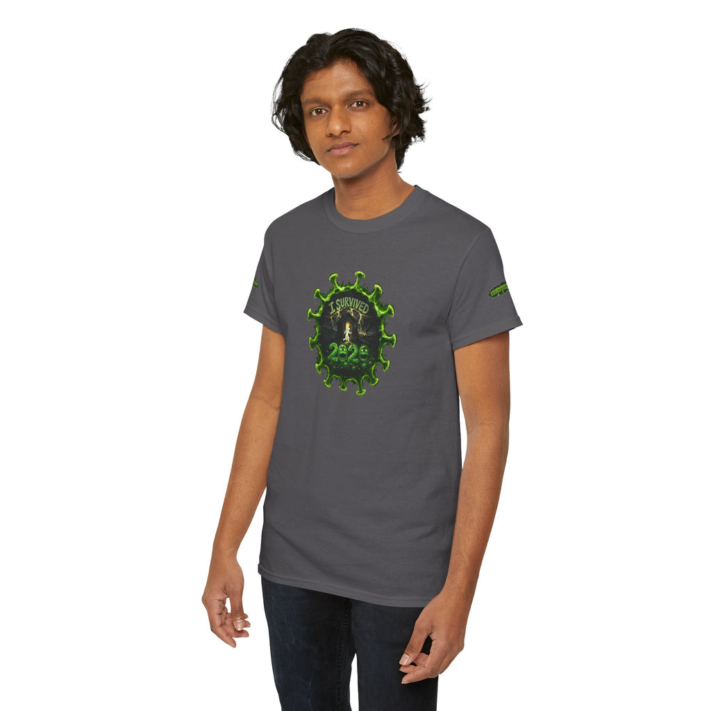 I Survived 2020 — PANDEMIC S1:E1: Director's Cut Special Edition "COVID-19: The Coronavirus" Unisex Heavy Cotton Tee