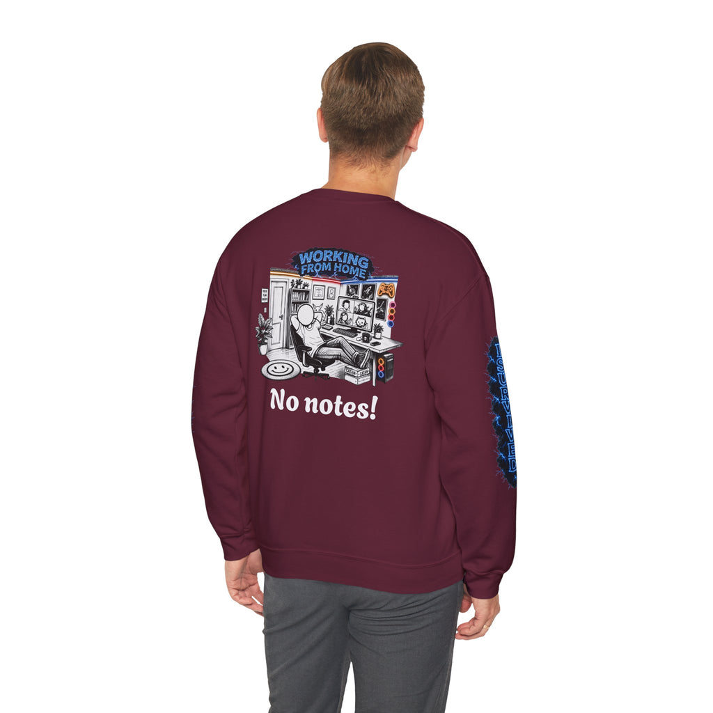 I Survived 2020 — Director's Cut S3:E4 "Working From Home" | Mid-Season Finale Pt. 1 | Lockdown Edition Documentary Unisex Heavy Blend™ Crewneck Sweatshirt