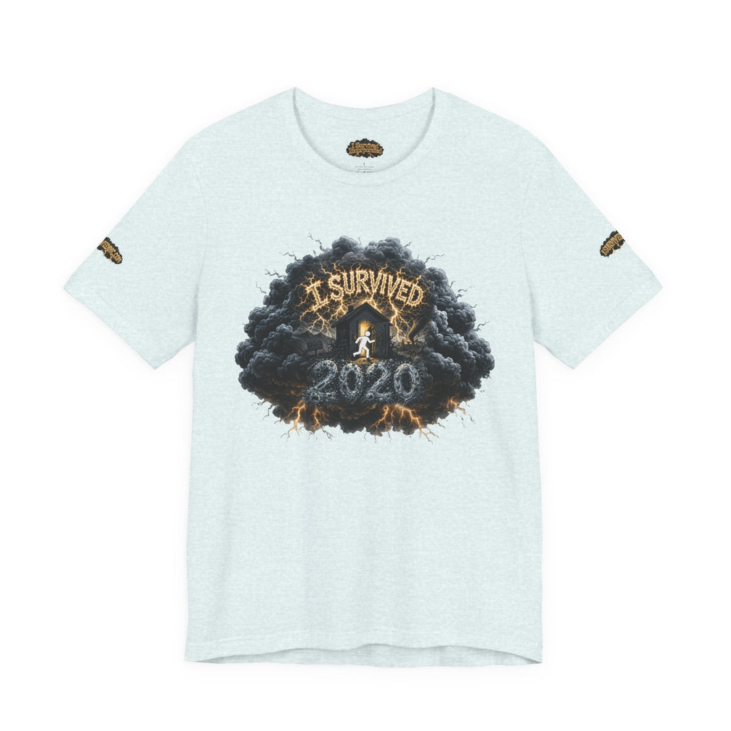 I Survived 2020 — Director's Cut Original Design Teaser Tee | Season 1 Premiere Drop Unisex Jersey Short Sleeve Tee