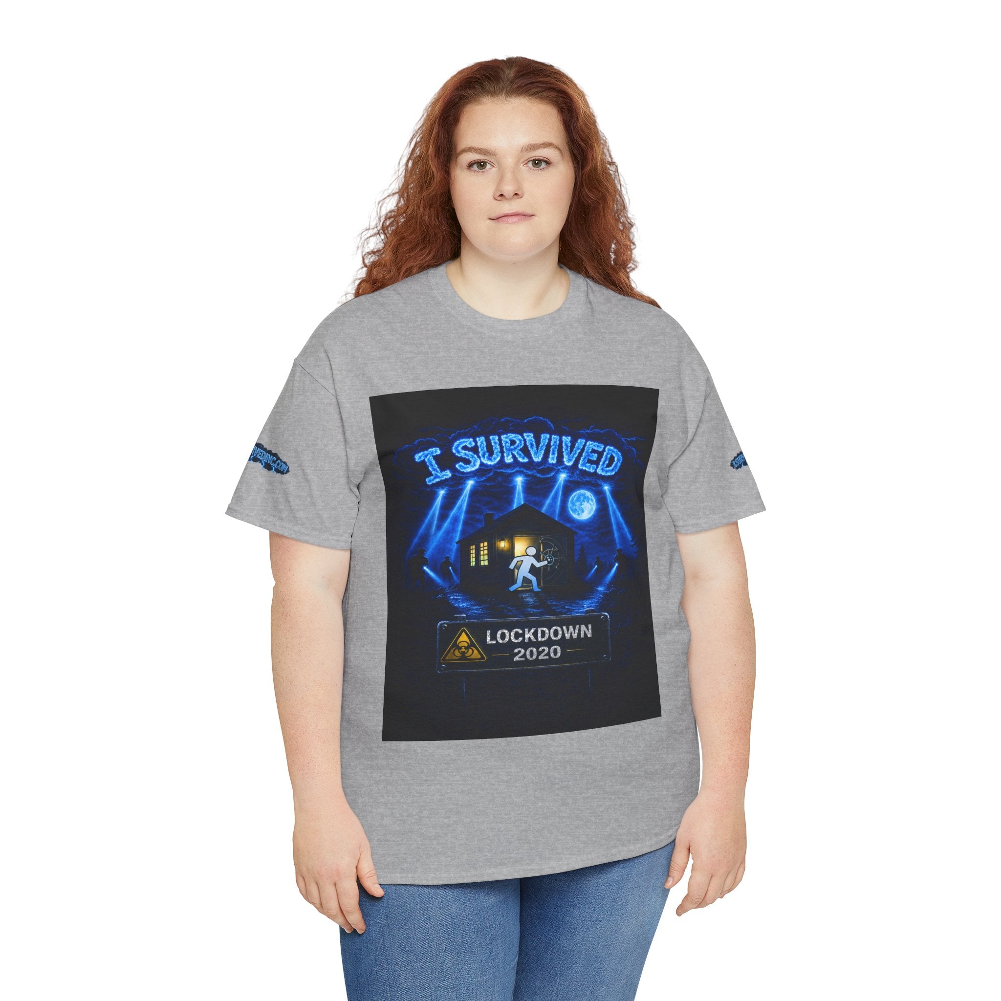 I Survived 2020 — S3:E3 "Remote Schooling" | Lockdown Edition Documentary Unisex Heavy Cotton Tee (SPECIAL EDITION)