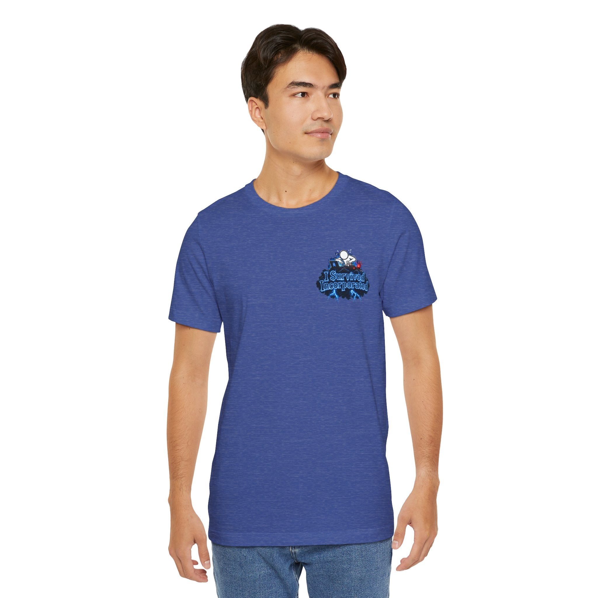 I Survived 2020 — "Please Stand By" Test Pattern Tee Lockdown Summer Exclusive Unisex Jersey Short Sleeve Tee