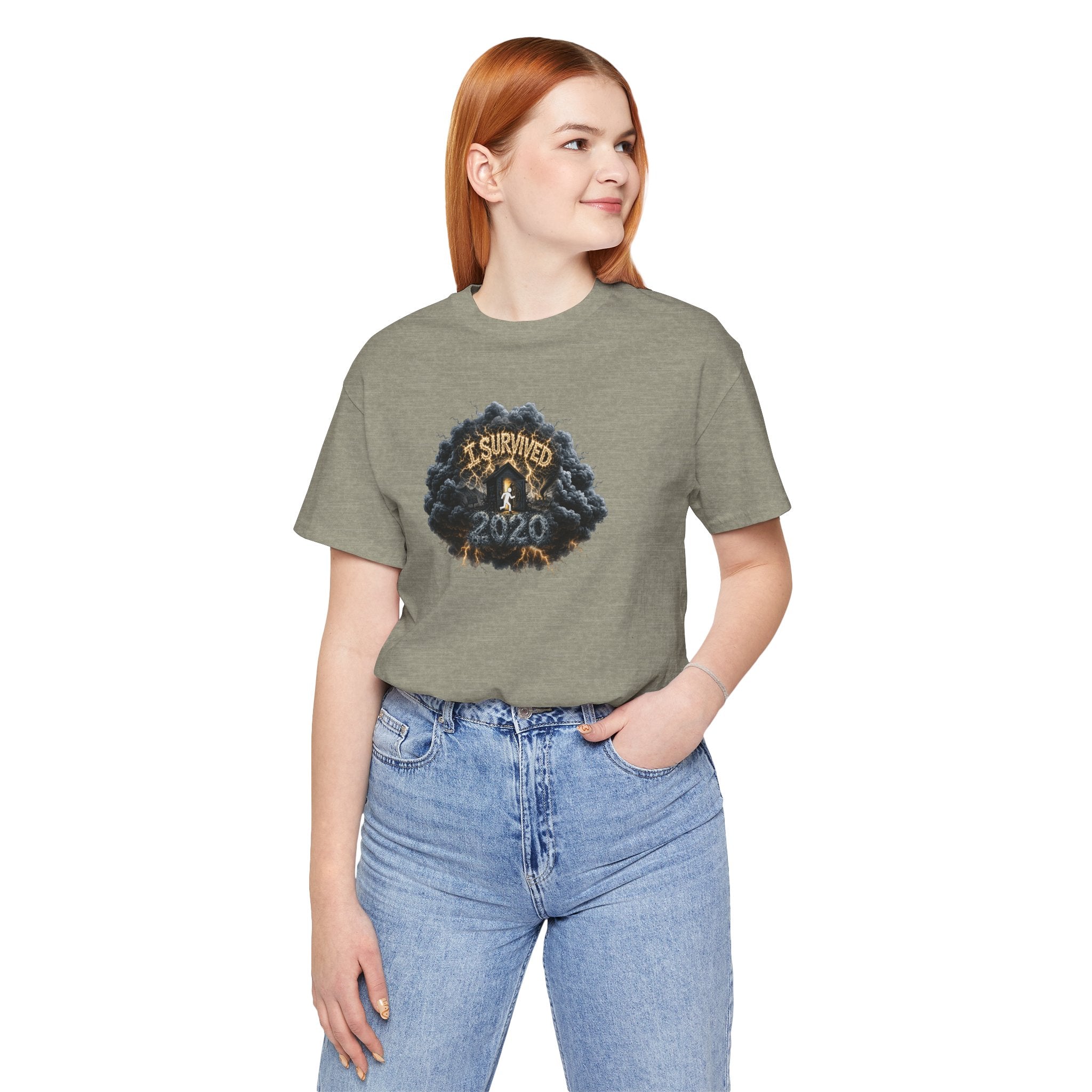 I Survived 2020 — Original PILOT Design: Director's Cut Unisex Jersey Short Sleeve Tee