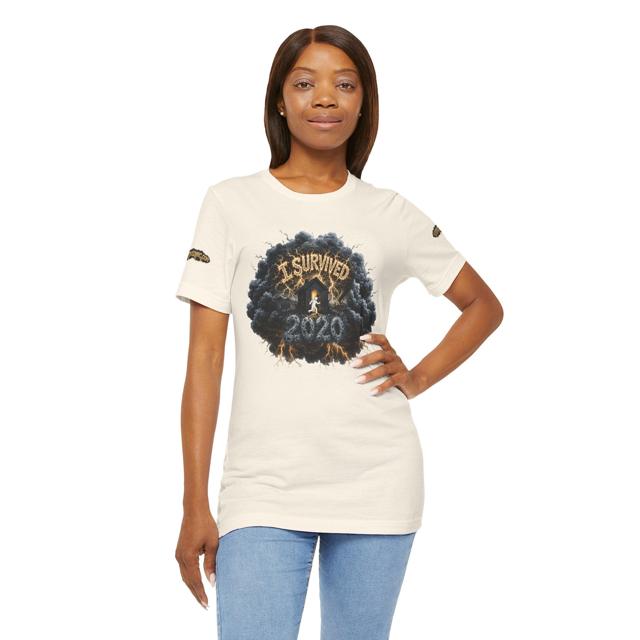 I Survived 2020 — Director's Cut Original Design Teaser Tee | Season 1 Premiere Drop Unisex Jersey Short Sleeve Tee