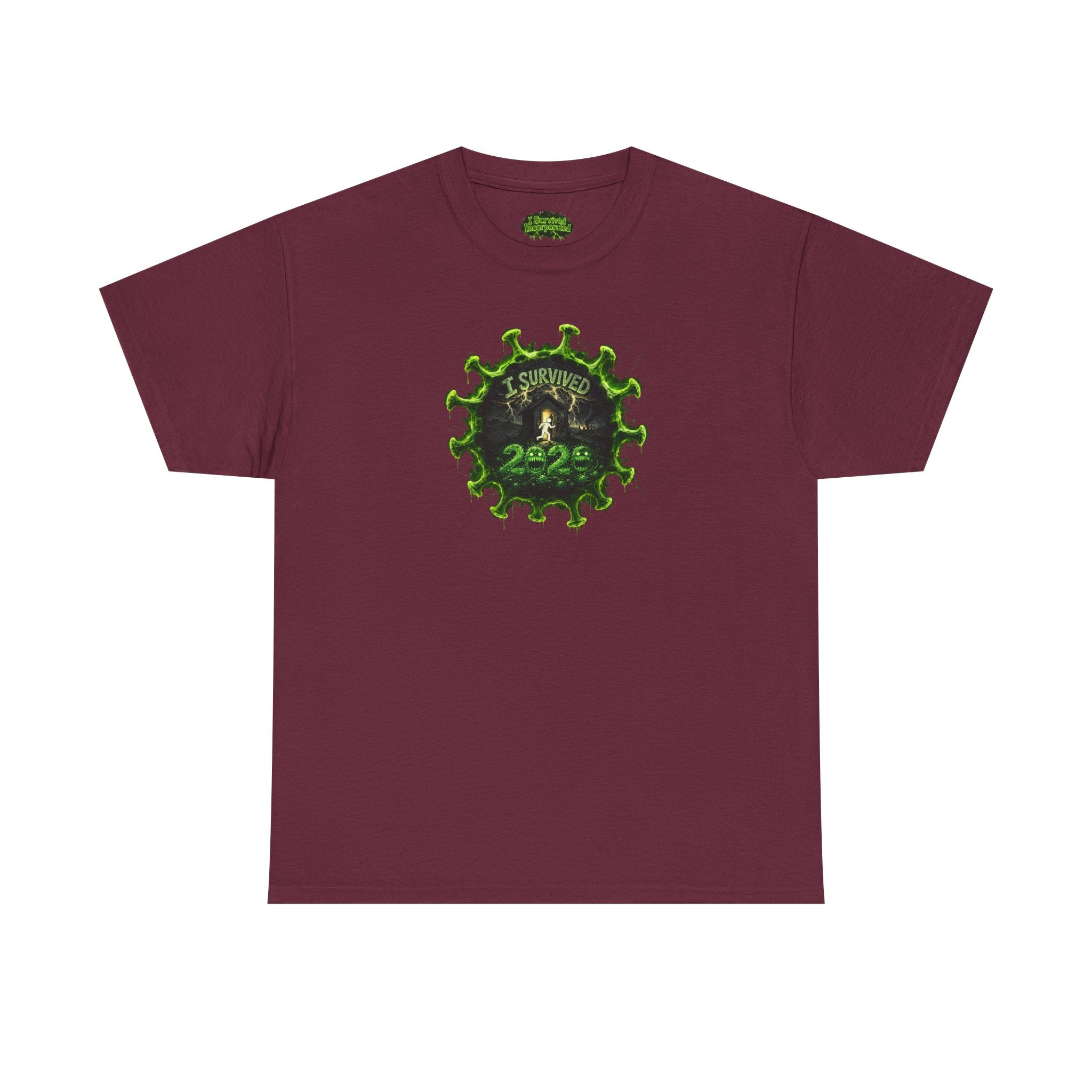 I Survived 2020 — PANDEMIC S1:E4: Director's Cut "Mask Madness" Unisex Heavy Cotton Tee