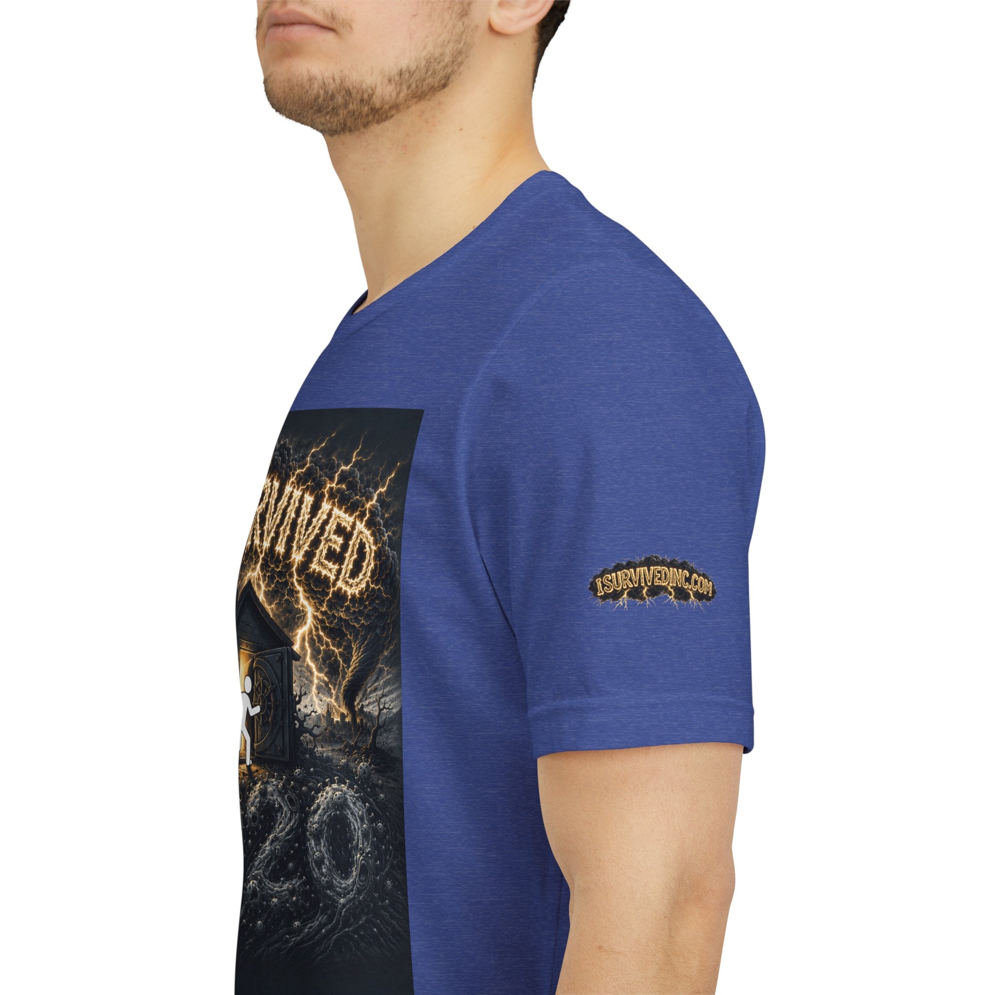 I Survived 2020 — Original Design Teaser Tee | Season 1 Premiere Drop Unisex Jersey Short Sleeve Tee