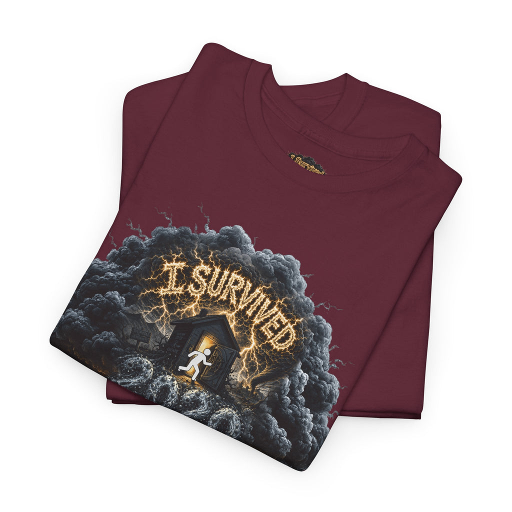 I Survived 2020 —  Deriector's Cut Original Design Teaser Tee | Season 1 Premiere Drop Unisex Heavy Cotton Tee