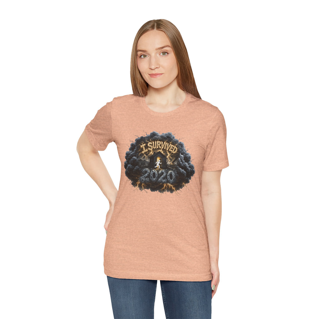 I Survived 2020 — Director's Cut Original Design Teaser Tee | Season 1 Premiere Drop Unisex Jersey Short Sleeve Tee