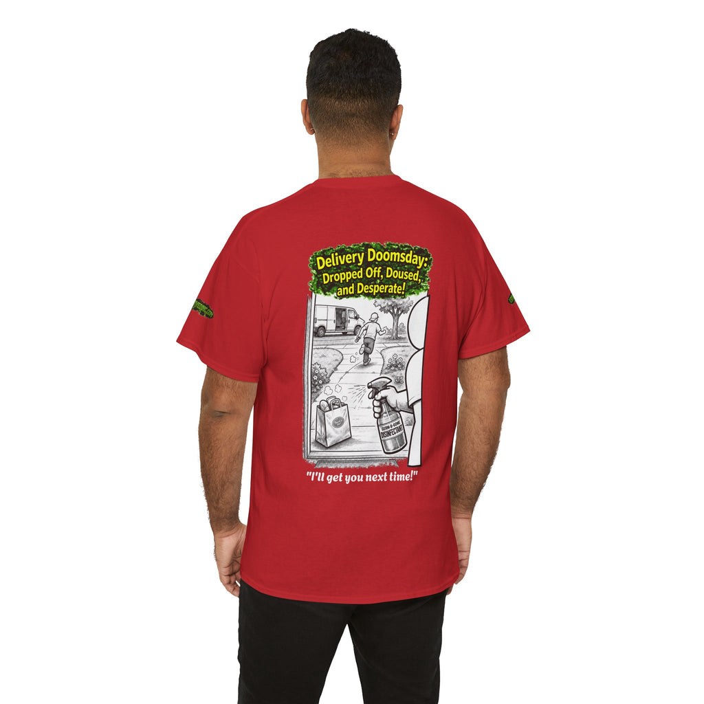 I Survived 2020 — PANDEMIC S1:E5: Director's Cut Special Edition "Delivery Doomsday" Unisex Heavy Cotton Tee