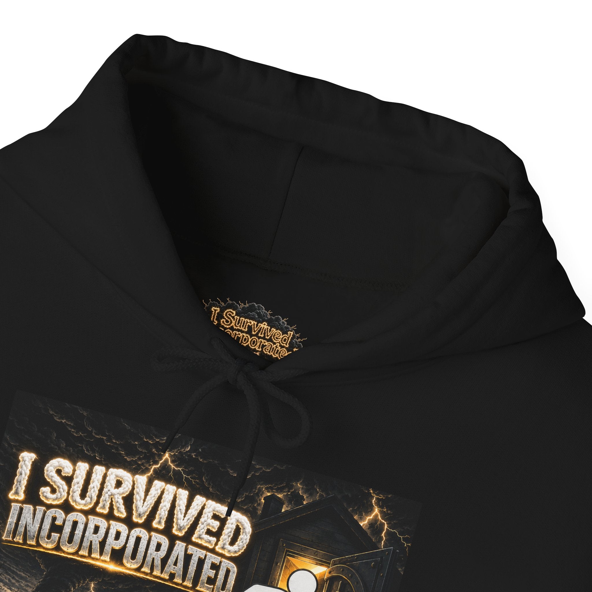 I Survived Incorporated Hoodie Sweatshirt – Original Design Teaser