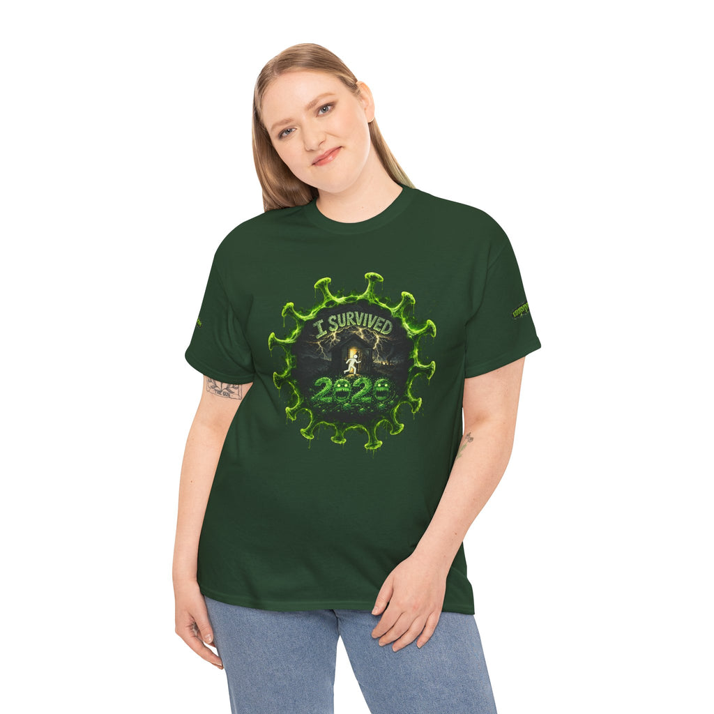 I Survived 2020 — Director's Cut S1:E3 "The Jab!" | Pandemic Edition Unisex Heavy Cotton Tee (Special Edition)
