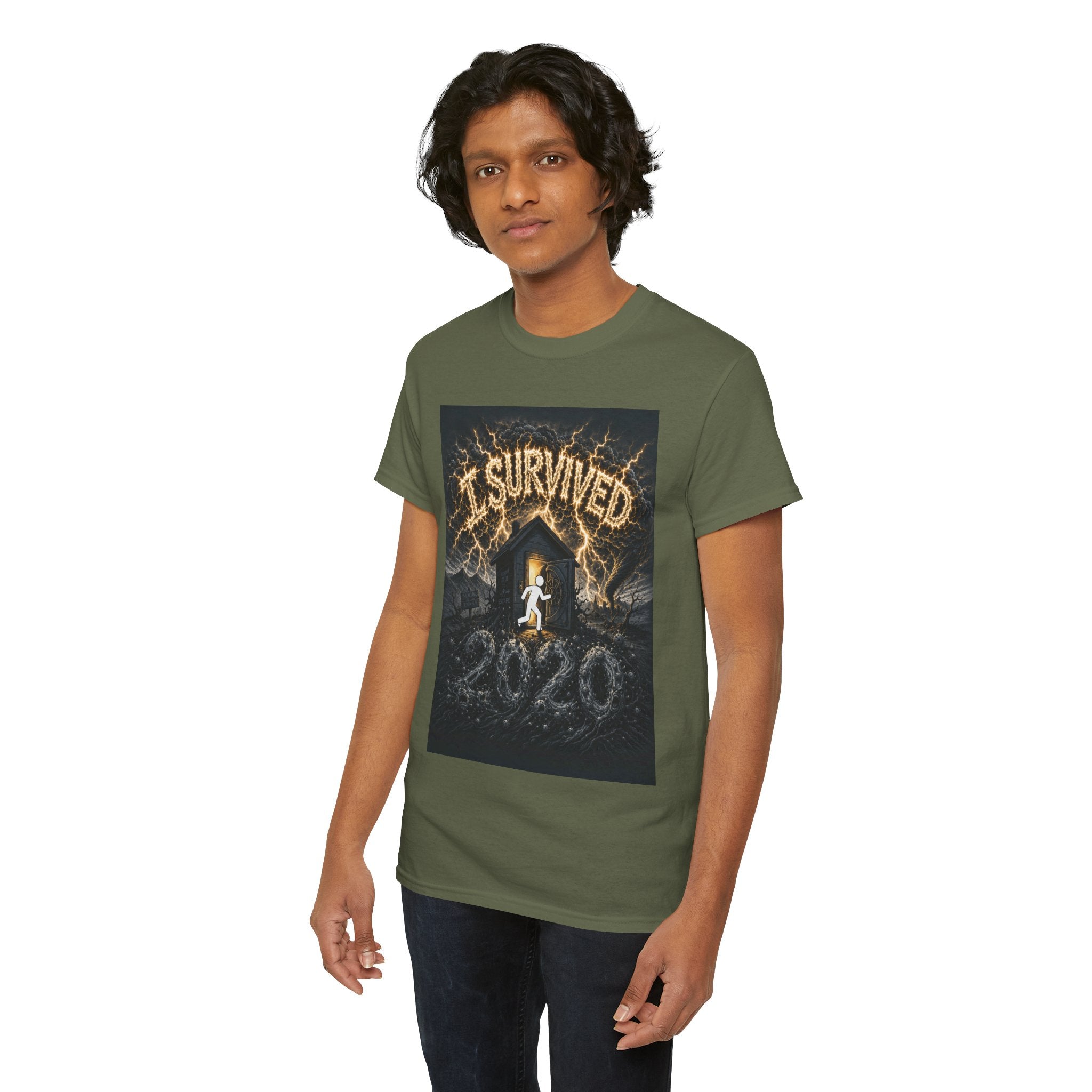 I Survived 2020 — Original PILOT Design Unisex Heavy Cotton Tee
