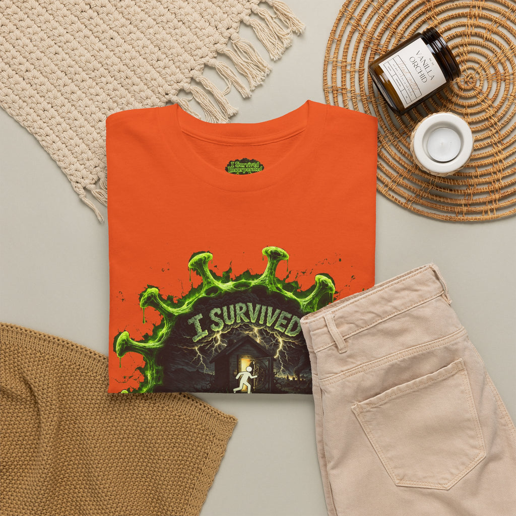 I Survived 2020 — Director's Cut S1:E4 "Mask Madness Mayhem Moment" | Pandemic Edition Unisex Heavy Cotton Tee