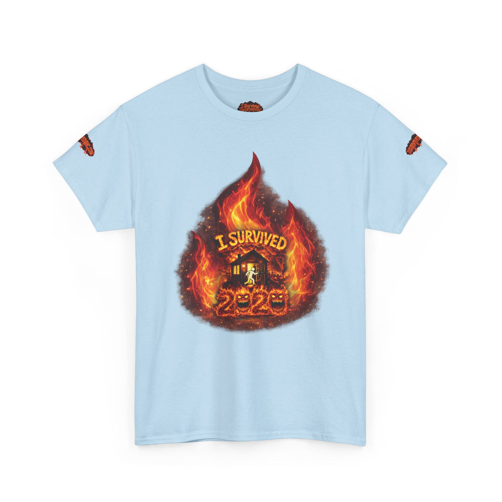 I Survived 2020 — Director's Cut S2:E3 "The California Wildfires" | Wildfire Edition Memorial Unisex Heavy Cotton Tee (SPECIAL EDITION)