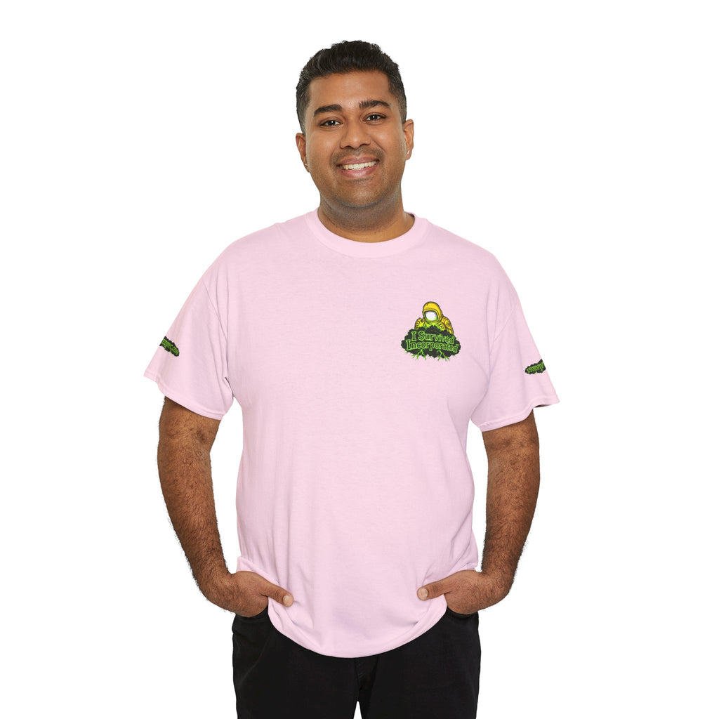 I Survived 2020 — "Please Stand By" Test Pattern Toxic Signal Tee Special Edition Summer Premiere Unisex Heavy Cotton Tee