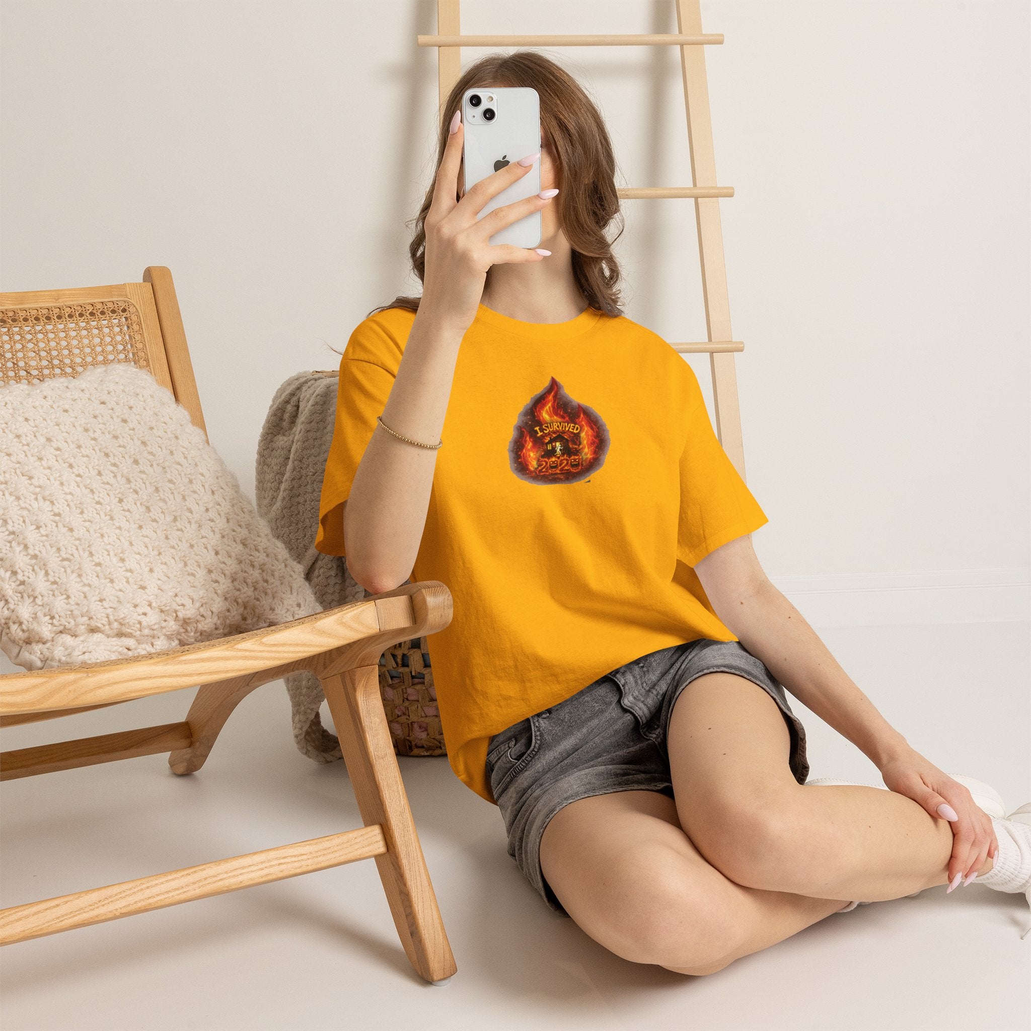 I Survived 2020 — WILDFIRES S2:E1: Director's Cut "Berry Creek" Memorial Unisex Heavy Cotton Tee