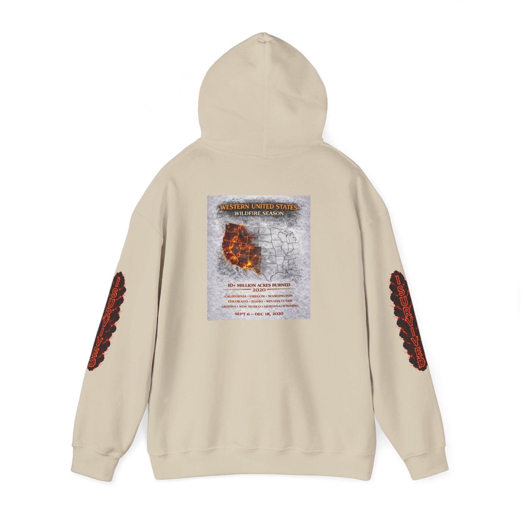 I Survived 2020 — Director's Cut S2:E4 "Western U.S. Wildfire Season" | Mid-Season Finale Pt. 1 | Wildfire Edition Memorial Hoodie Sweatshirt