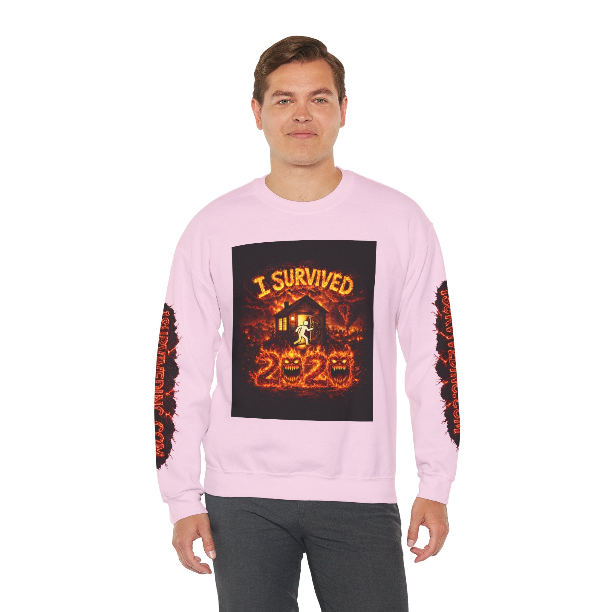 I Survived 2020 — WILDFIRES S2:E1: "Berry Creek" Memorial Unisex Heavy Blend™ Crewneck Sweatshirt