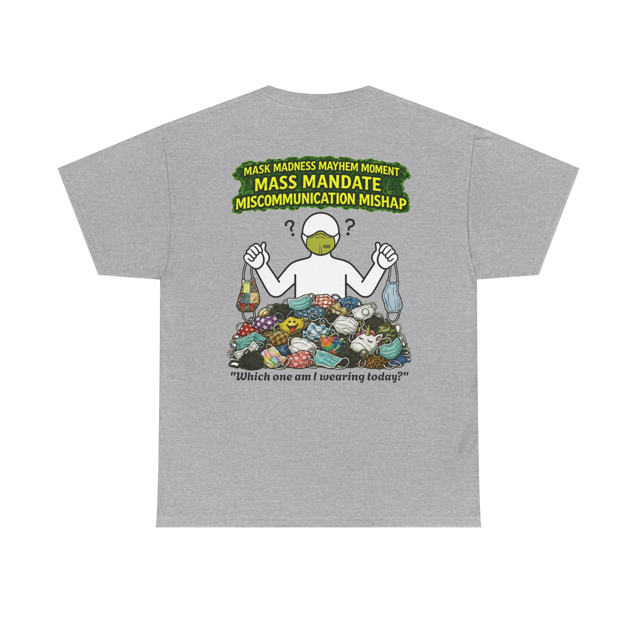 Sobreviví al 2020 — T1:E4 "Caos en Mascarillas: Un Momento de Locura" | Camiseta Unisex de Algodón Grueso Edición Pandemia (EDICIÓN ESPECIAL)