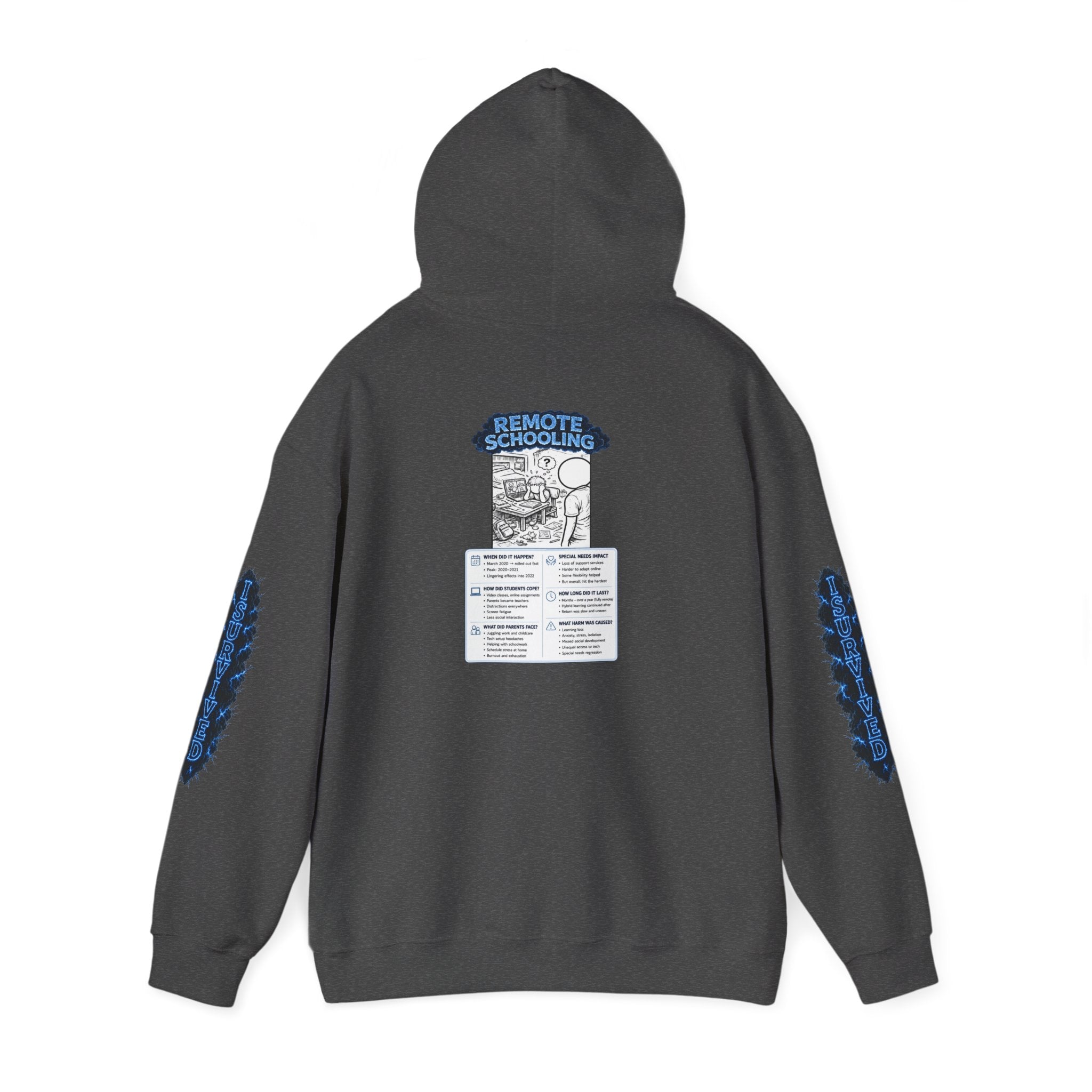 I Survived 2020 — LOCKDOWN S3:E3: Director's Cut "Remote Schooling" Hoodie