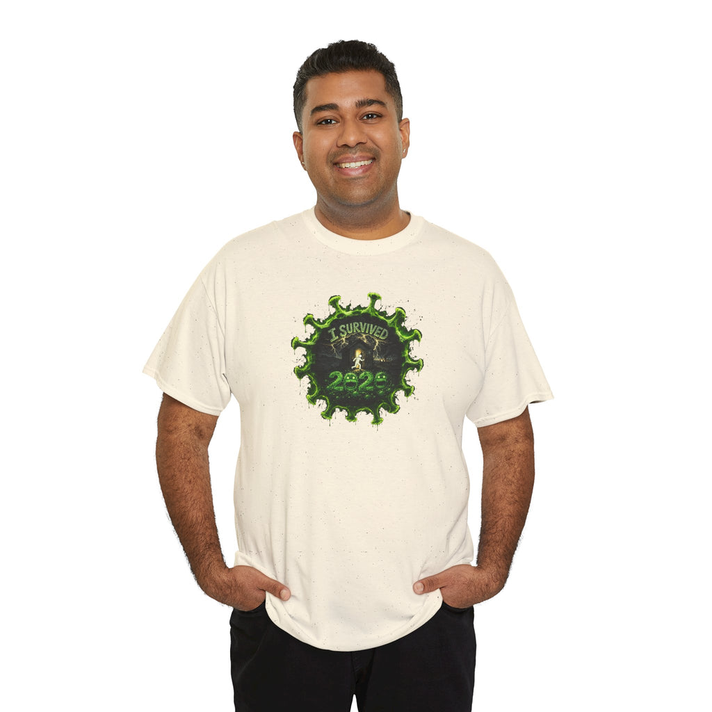 I Survived 2020 — PANDEMIC S1:E3: Director's Cut "The Jab!" Unisex Heavy Cotton Tee