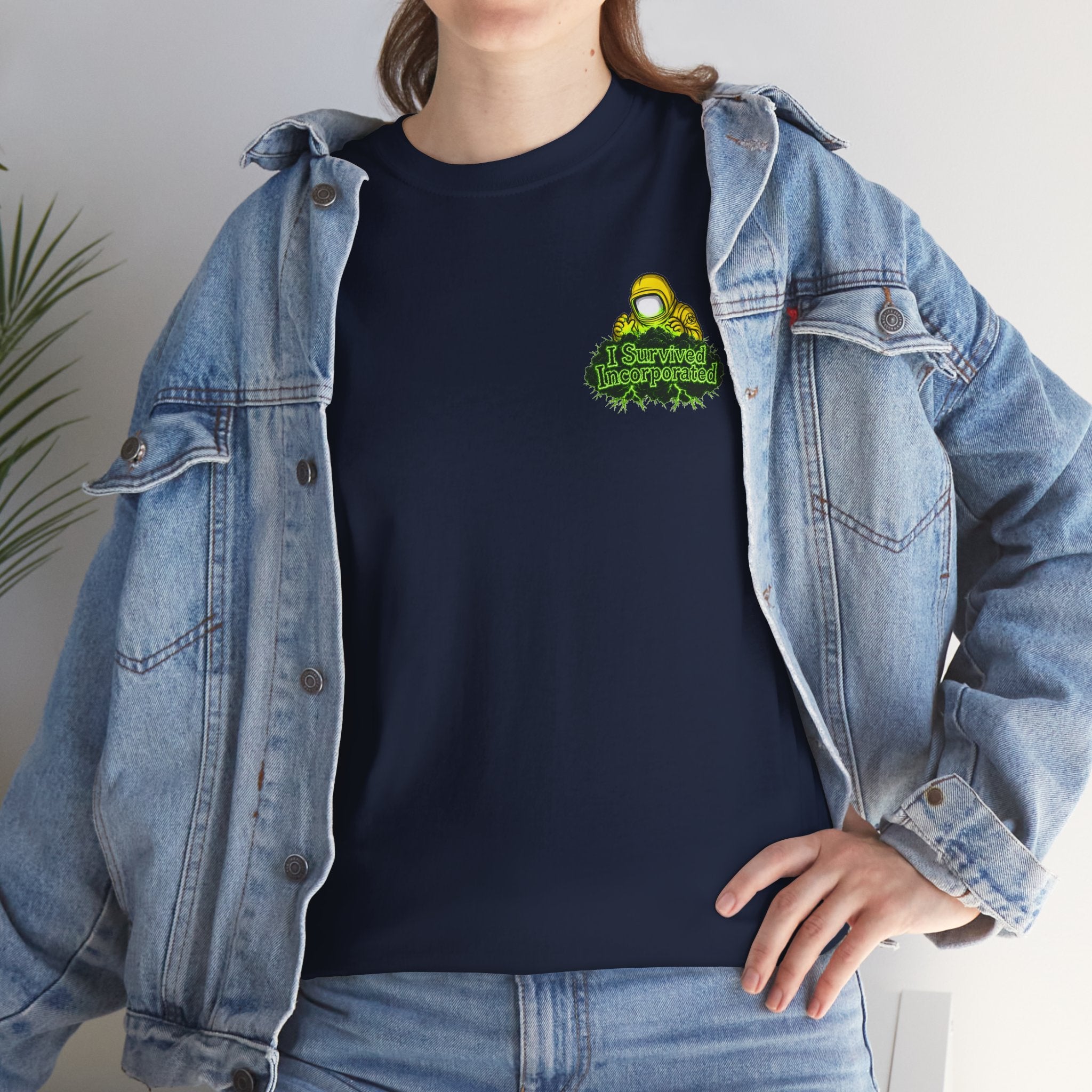 I Survived 2020 — "Please Stand By" Test Pattern Toxic Signal Tee Summer Premiere Unisex Heavy Cotton Tee