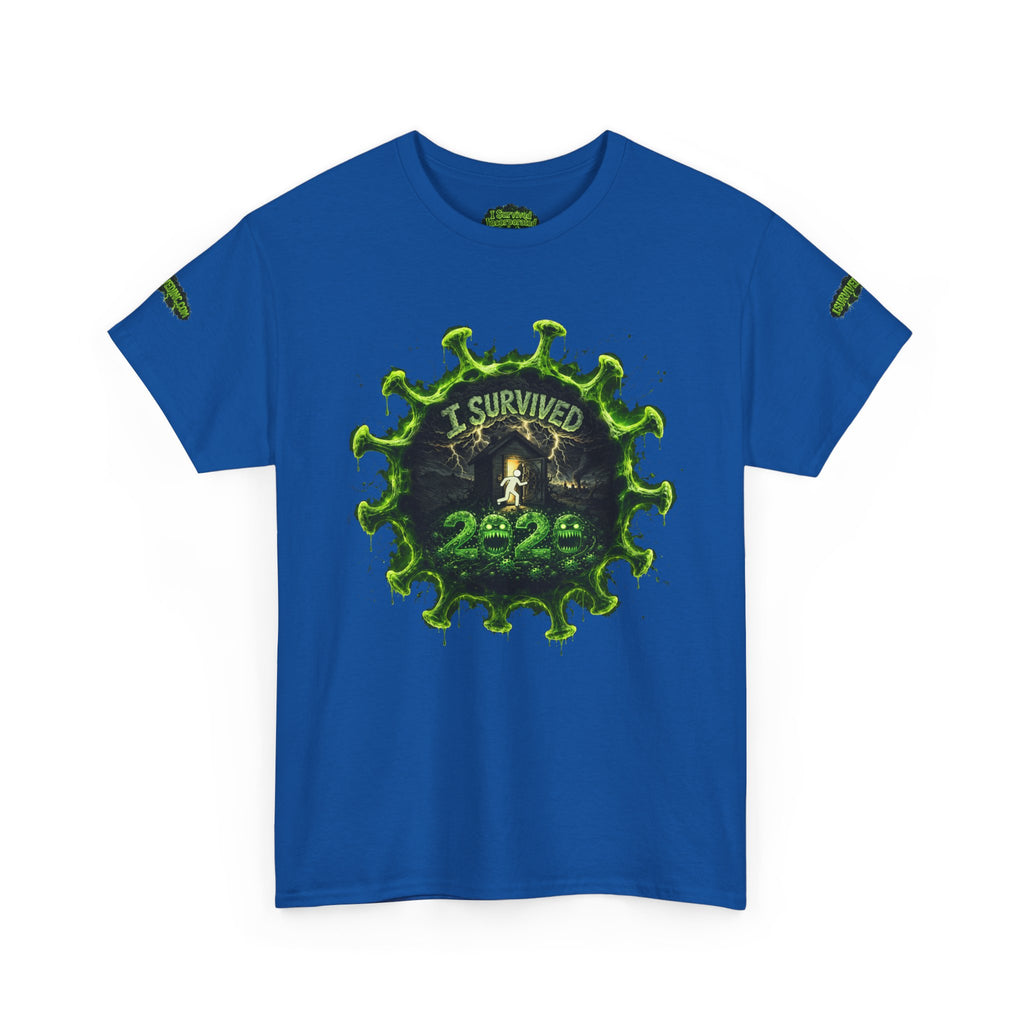 I Survived 2020 — Director's Cut S1:E2 "The Coming of COVID" | Pandemic Edition Unisex Heavy Cotton Tee (SPECIAL EDITION)