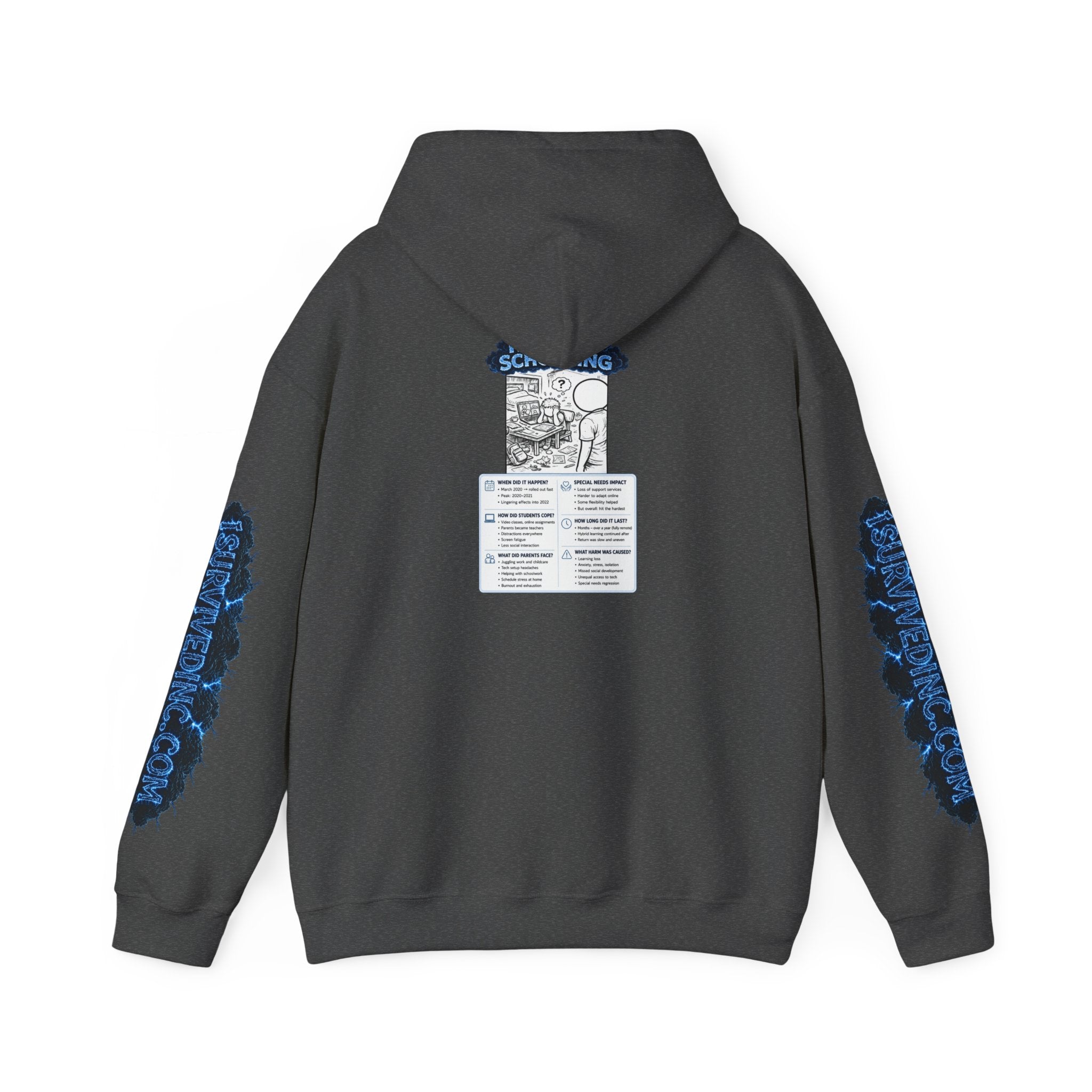 I Survived 2020 — LOCKDOWN S3:E3: "Remote Schooling" Hoodie