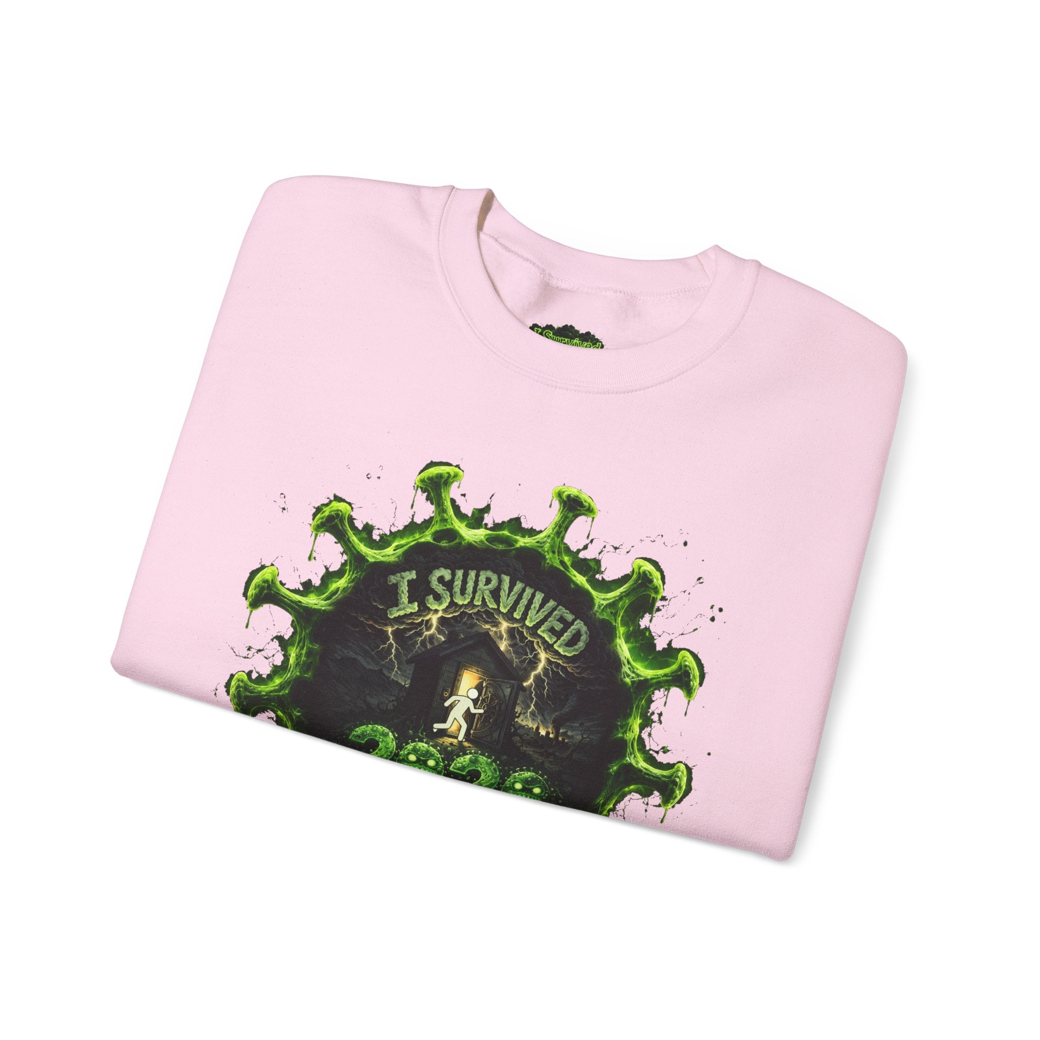 I Survived 2020 — Director's Cut S1:E1 "COVID-19: The Coronavirus" | Pandemic Edition Unisex Heavy Blend™ Crewneck Sweatshirt