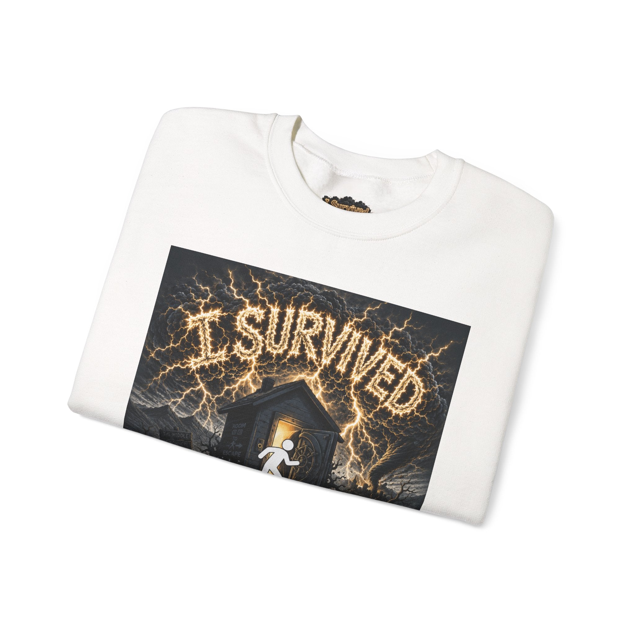 I Survived 2020 — Original Design Teaser Tee | Season 1 Premiere Drop Unisex Heavy Blend™ Crewneck Sweatshirt (SPECIAL EDITION)