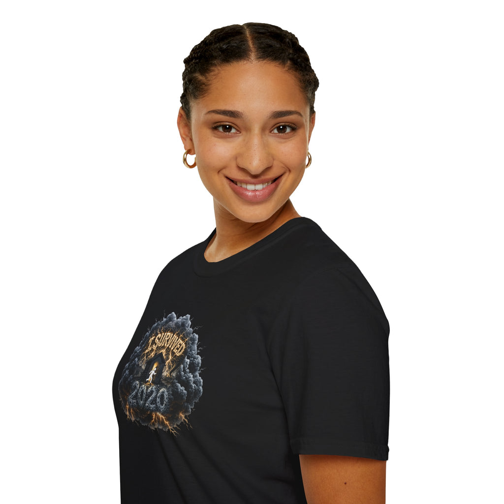 I Survived 2020 —  Original PILOT Design: Director's Cut Unisex Softstyle T-Shirt