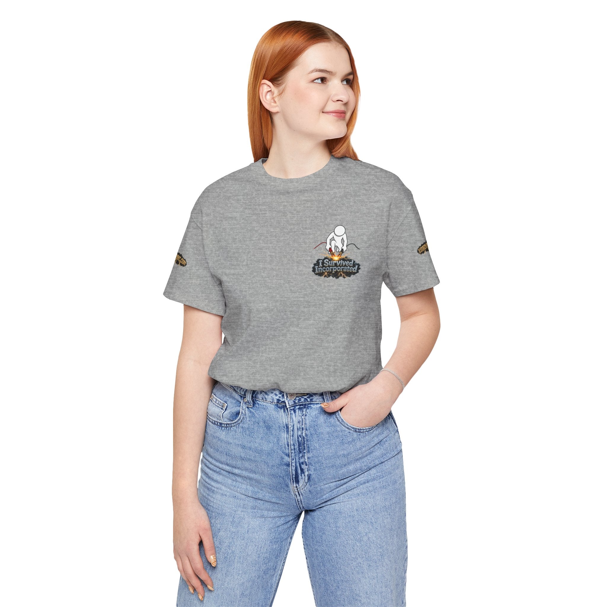 I Survived 2020 — "Please Stand By" Test Pattern Tee Special Edition Summer Premier Unisex Jersey Short Sleeve Tee