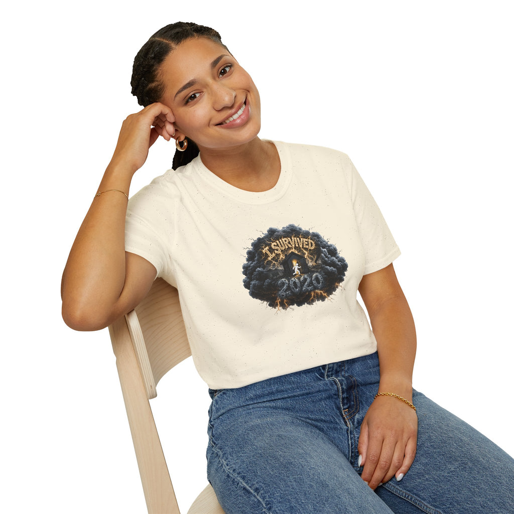 I Survived 2020 —  Original PILOT Design: Director's Cut Unisex Softstyle T-Shirt
