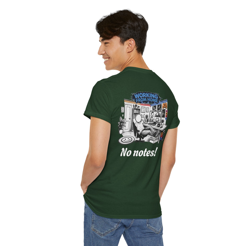 I Survived 2020 — LOCKDOWN S3:E4: Director's Cut "Working From Home" Unisex Heavy Cotton Tee