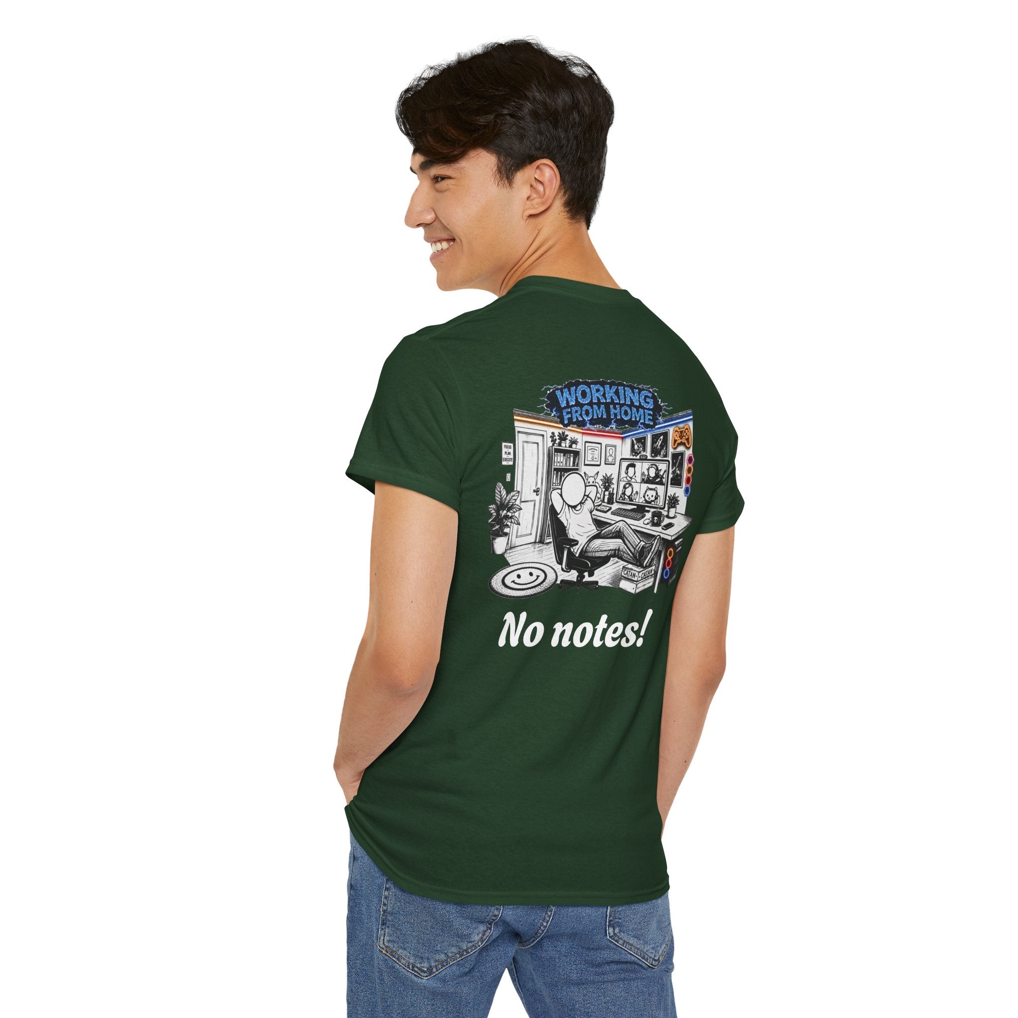 I Survived 2020 — LOCKDOWN S3:E4: Director's Cut "Working From Home" Unisex Heavy Cotton Tee