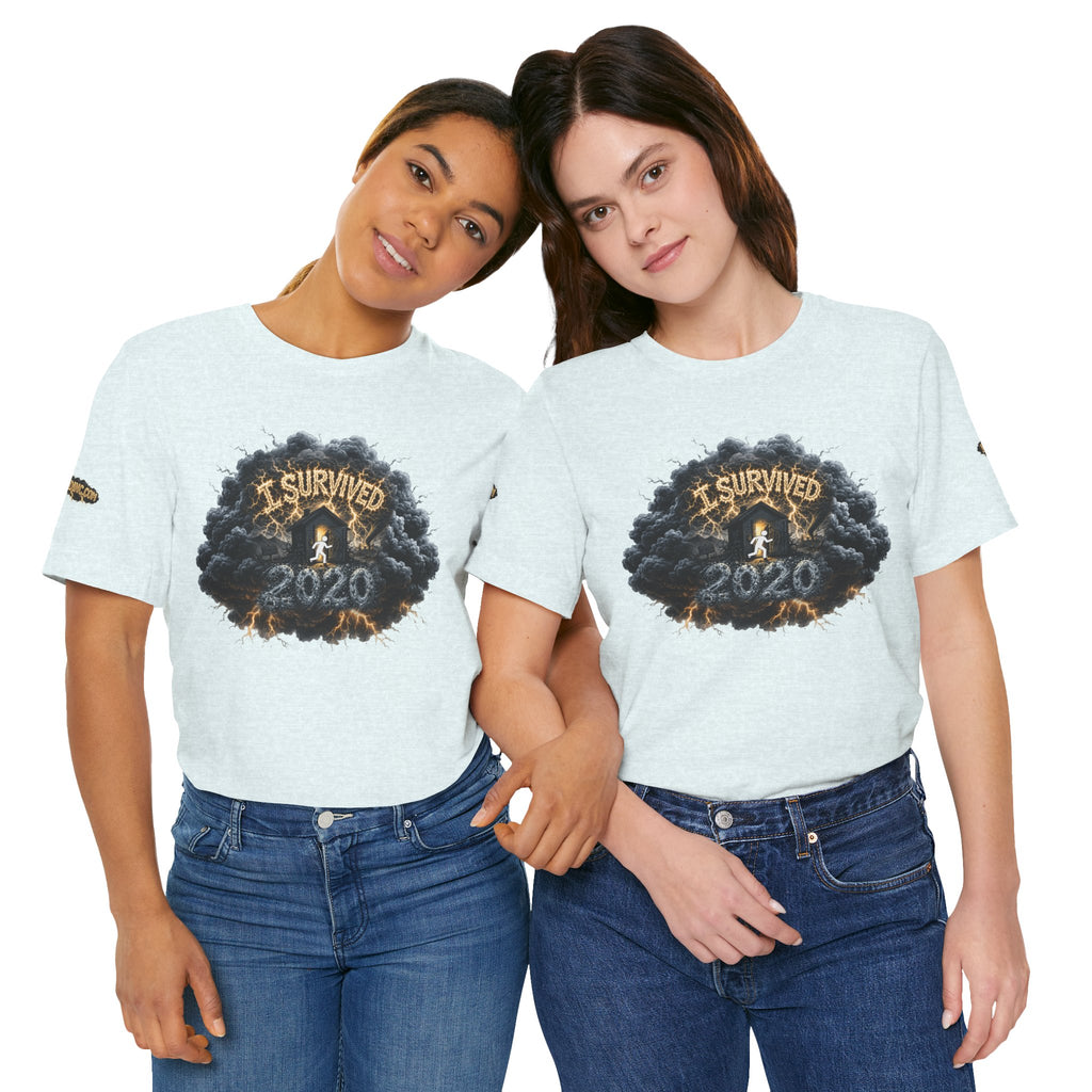 I Survived 2020 — Director's Cut Original Design Teaser Tee | Season 1 Premiere Drop Unisex Jersey Short Sleeve Tee