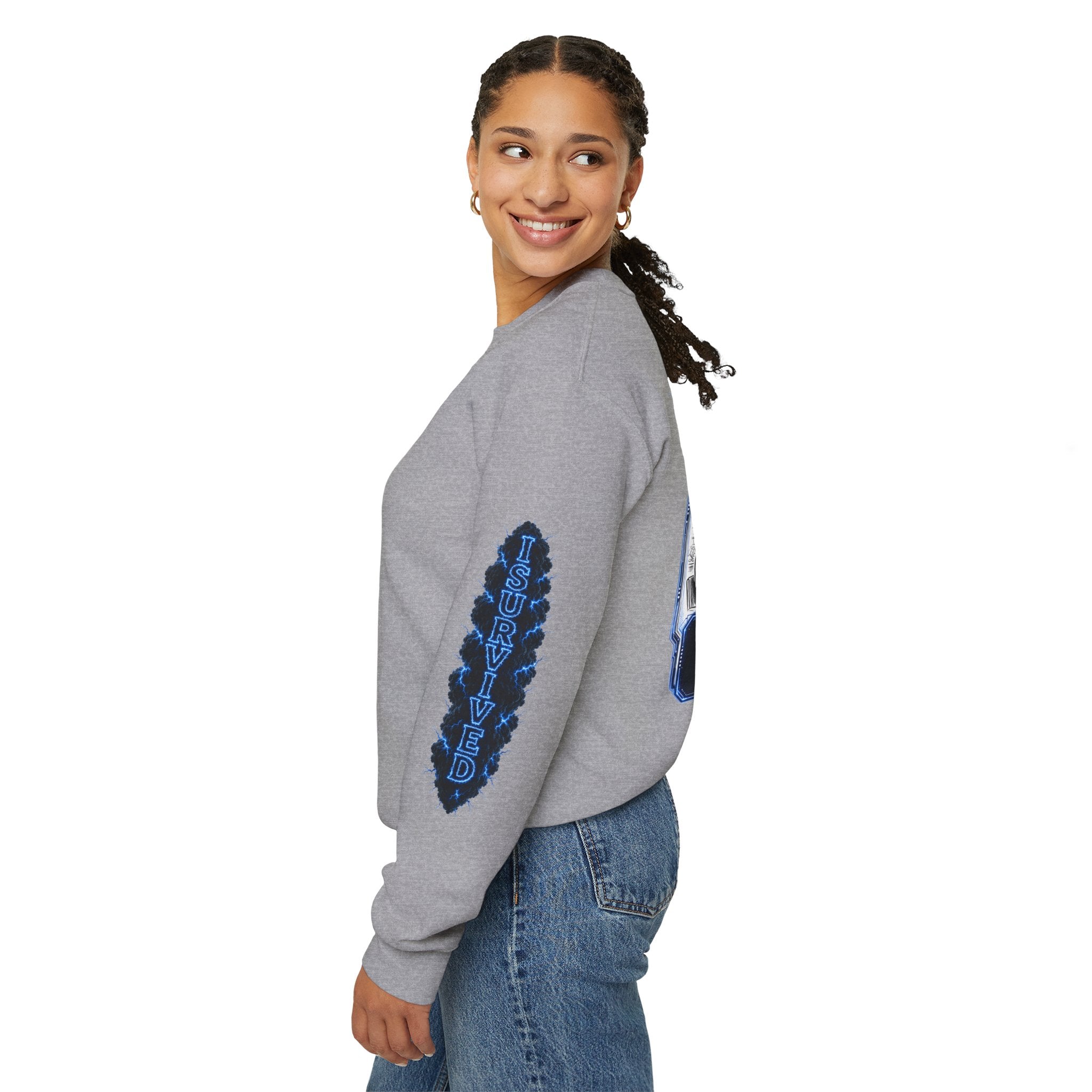 I Survived 2020 — LOCKDOWN S3:E2: Director's Cut Special Edition "Dating Under Lockdown" Unisex Heavy Blend™ Crewneck Sweatshirt