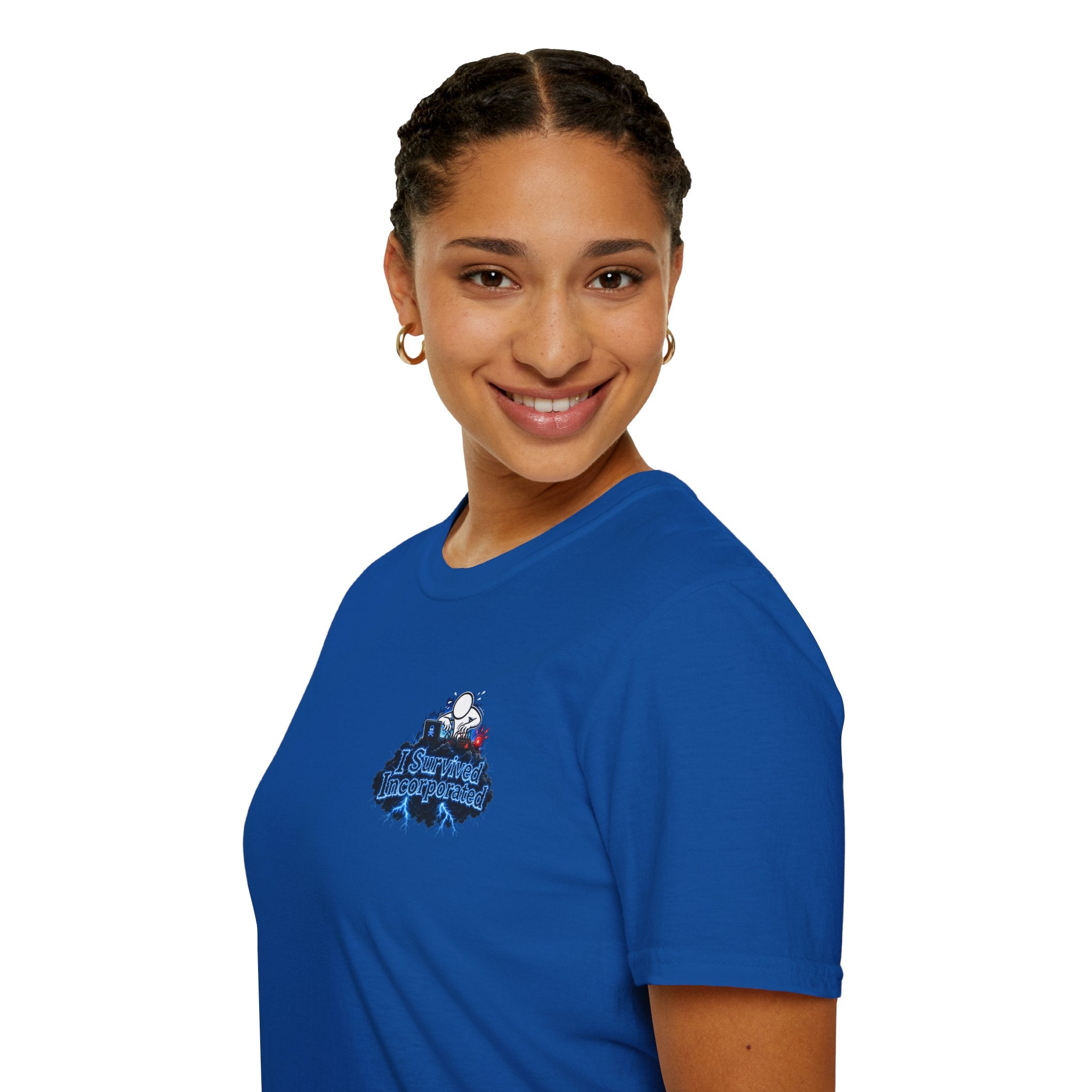 I Survived 2020 — "Please Stand By" Test Pattern Tee Lockdown Edition Summer Exclusive Unisex Softstyle T-Shirt