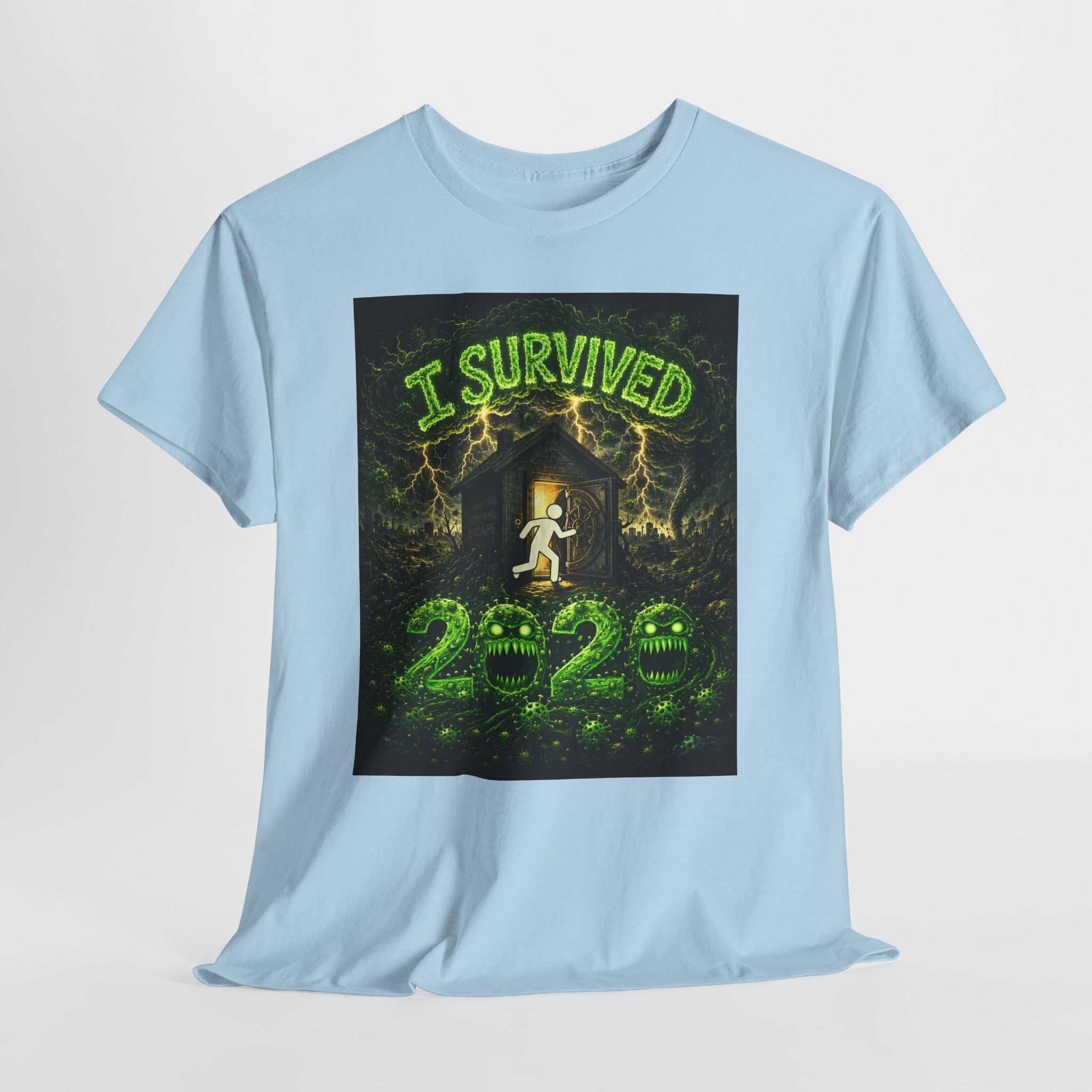 I Survived 2020 — S1:E5 "Delivery Doomsday" | Pandemic Edition Unisex Heavy Cotton Tee