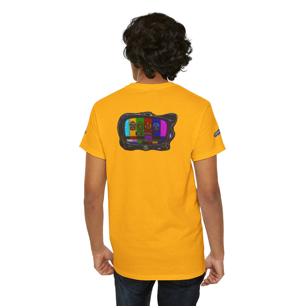 I Survived 2020 — "No Signal" Test Pattern Tee Alien Broadcast Finale Special Edition Summer Premiere Unisex Heavy Cotton Tee