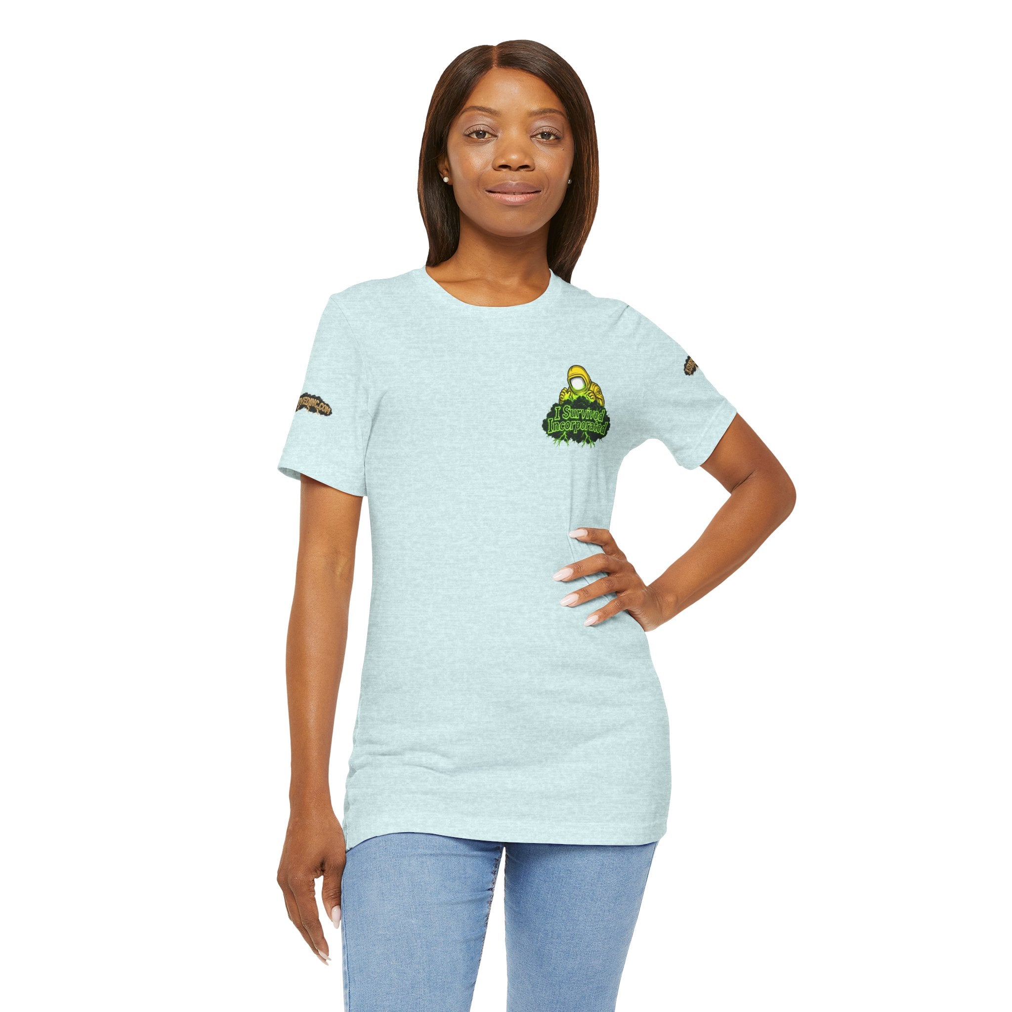 I Survived 2020 — "Please Stand By" Test Pattern Toxic Signal Tee Special Edition Summer Premiere Unisex Jersey Short Sleeve Tee