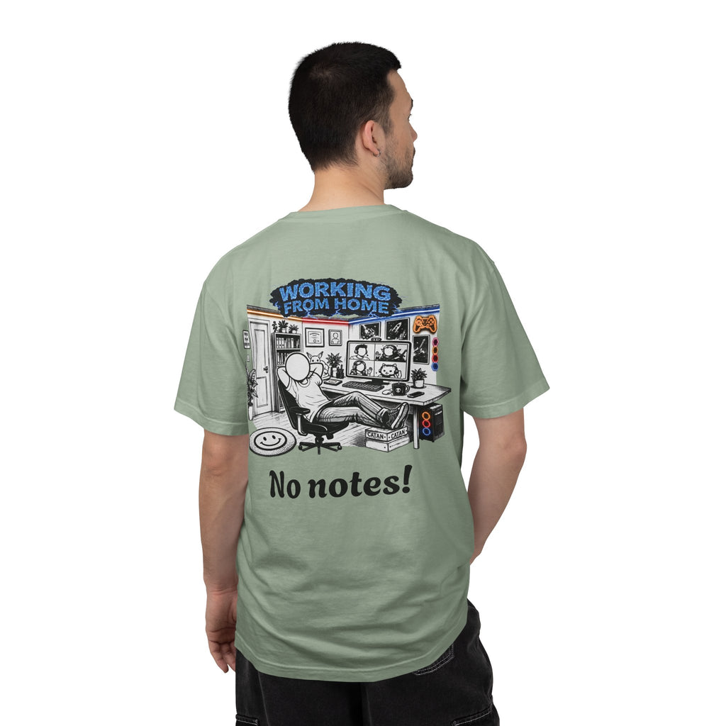 I Survived 2020 — LOCKDOWN S3:E4: "Working From Home" Unisex Garment-Dyed T-shirt