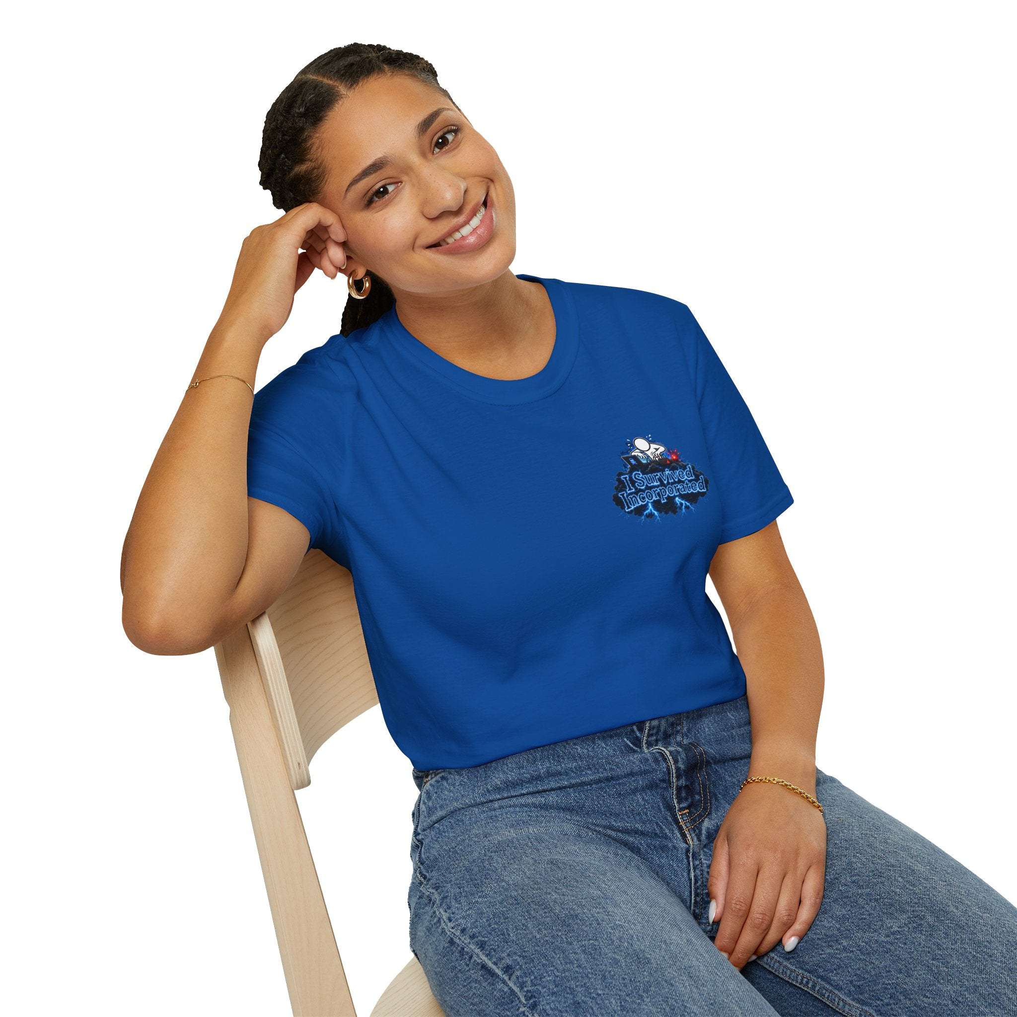 I Survived 2020 — "Please Stand By" Test Pattern Tee Lockdown Edition Summer Exclusive Unisex Softstyle T-Shirt