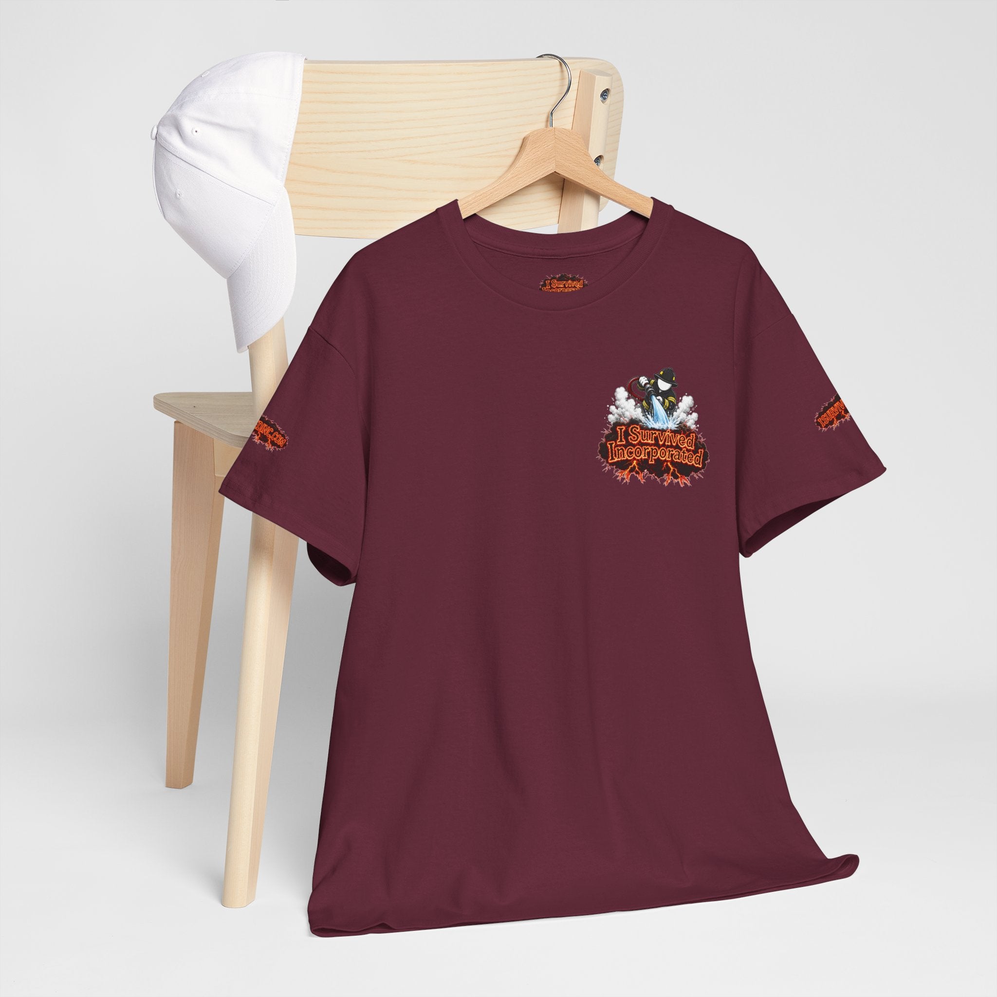 I Survived 2020 — "Please Stand By" Test Pattern Tee Wildfire Signal Special Edition Summer Premiere Unisex Heavy Cotton Tee