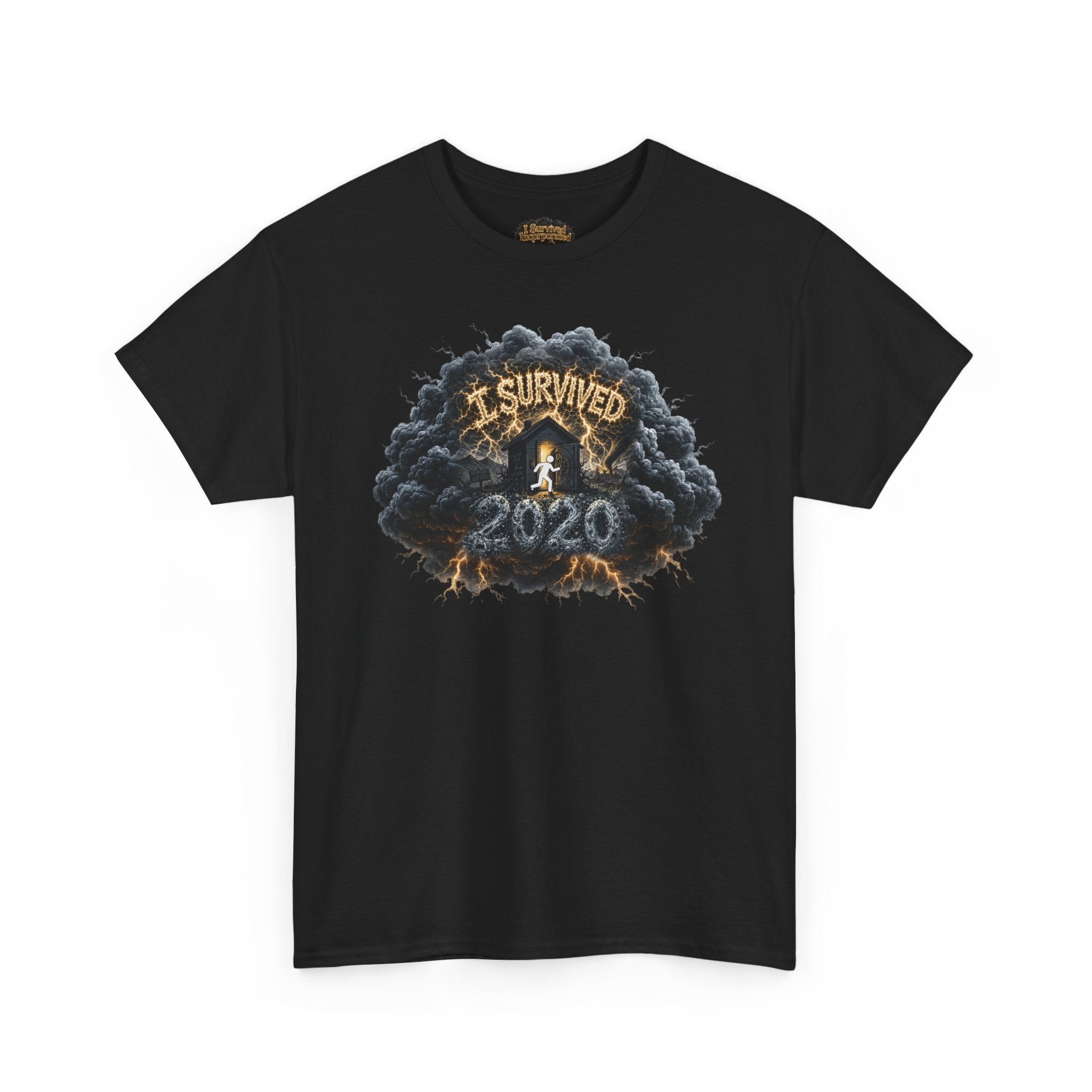 I Survived 2020 — Director's Cut Original Design Teaser Tee | Season 1 Premiere Drop Unisex Heavy Cotton Tee